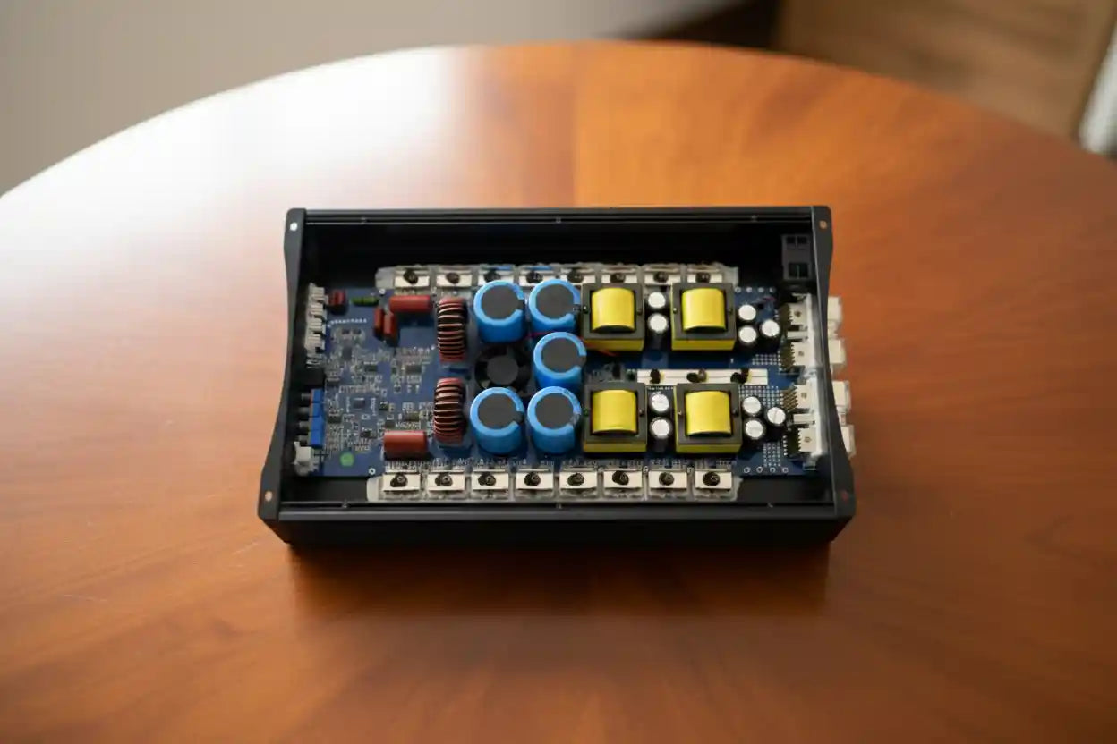 AMPLIFIER  CAR AUDIO - MONO CH & 4CH