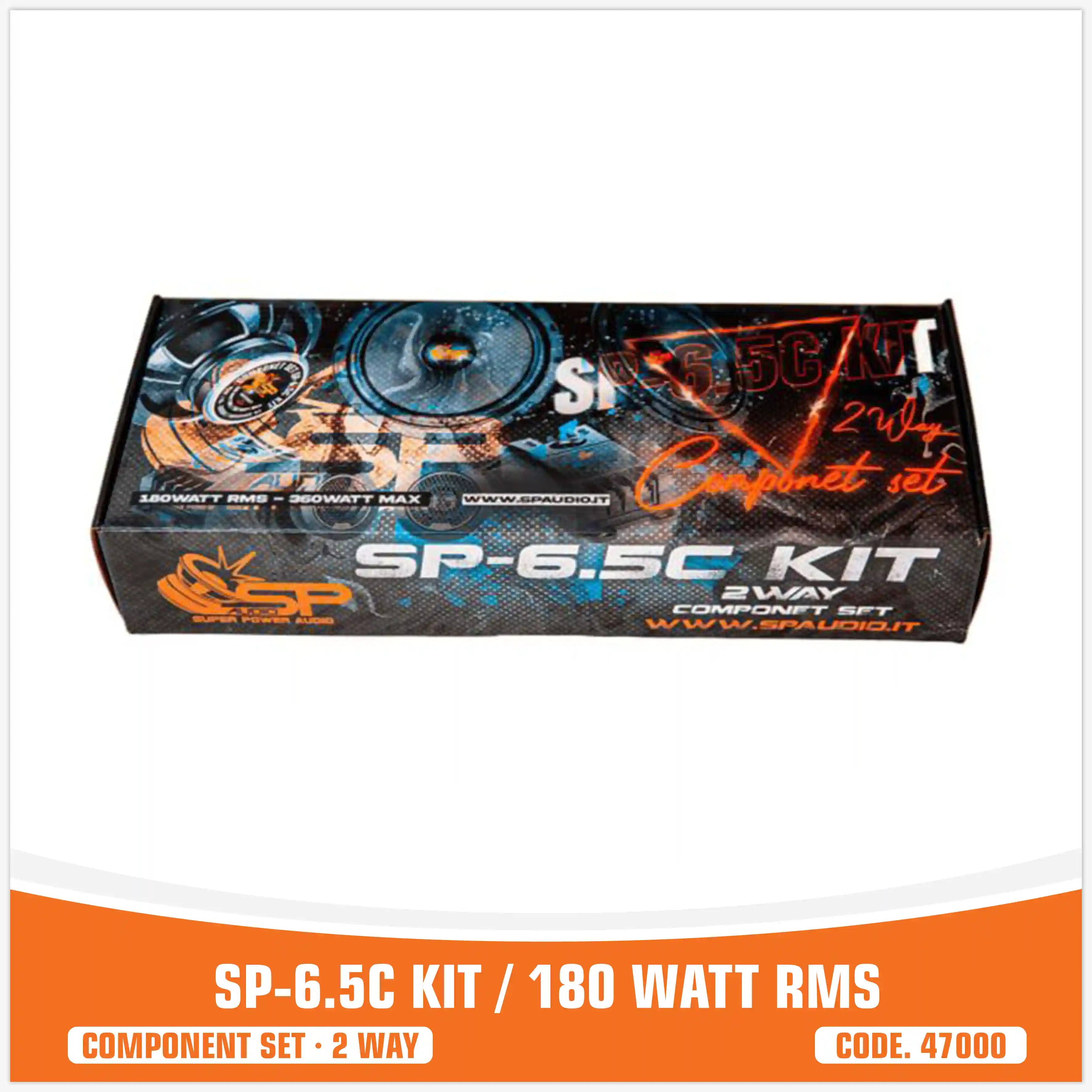 SP 6.5C KIT . 2 WAY 2 WOOFER +2 TW + 2 CROSS (KIT PRICE)