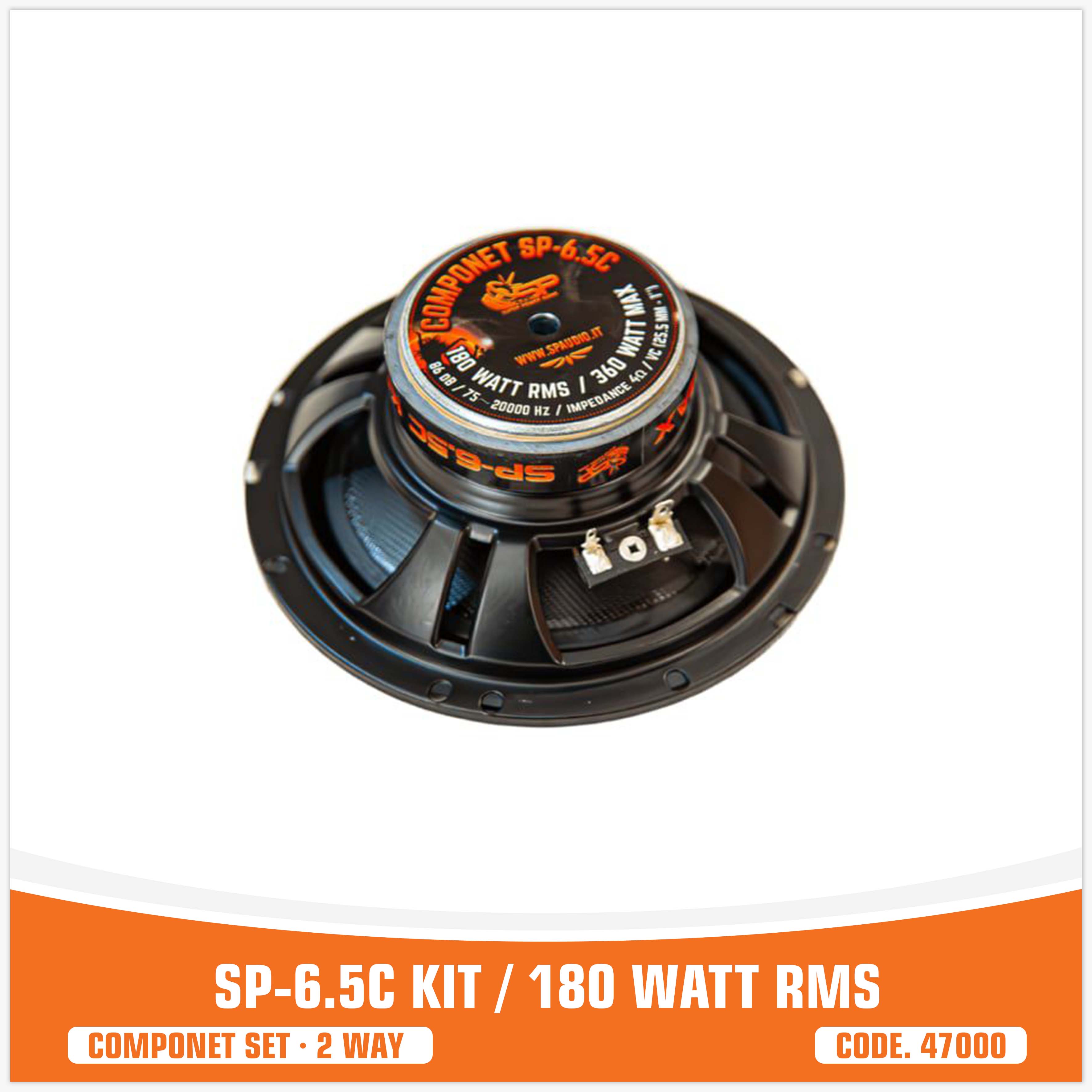  SP 6.5C 2 WAY 2 WOOFER +2 TW + 2 CROSS  (PRICIO POR KIT)