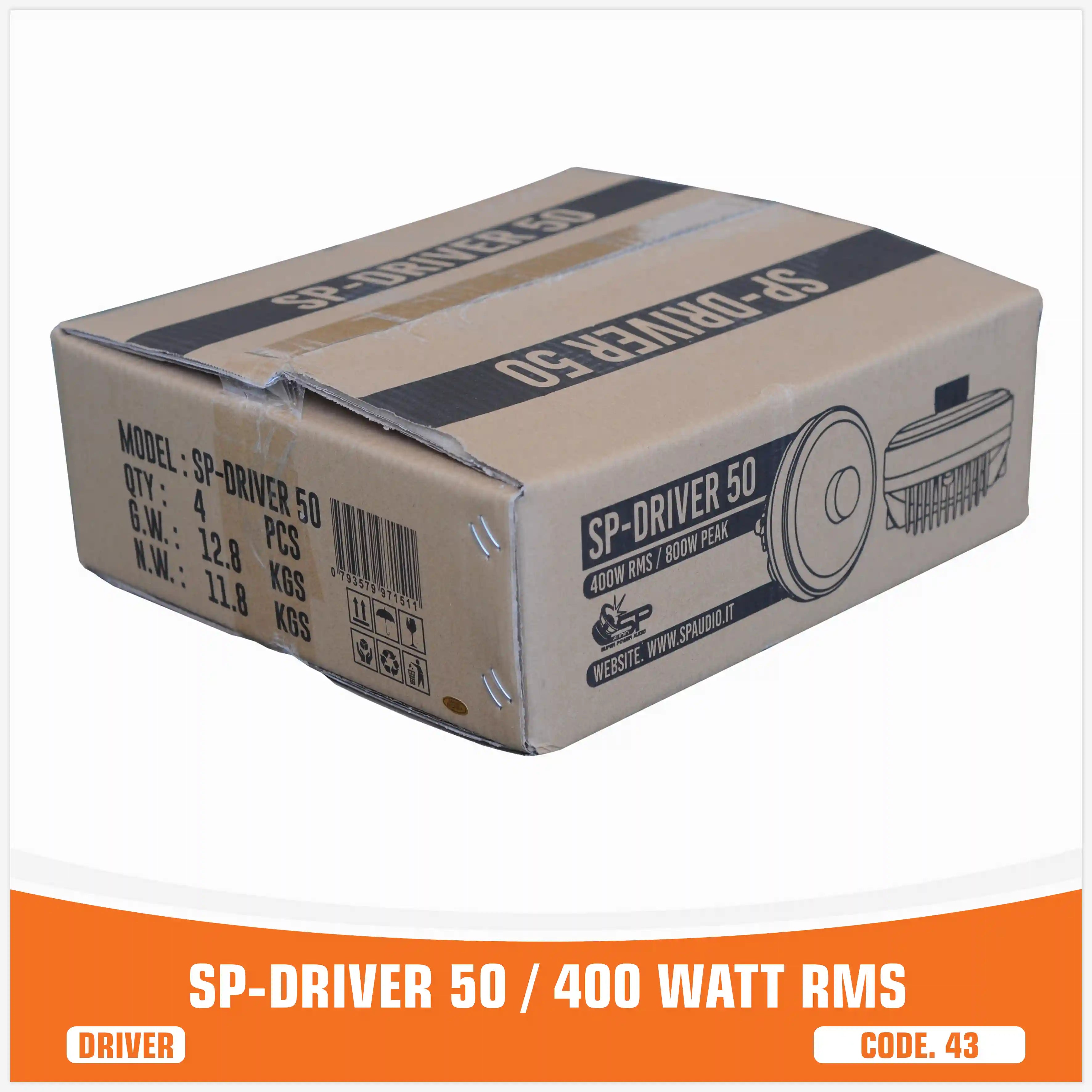 SP DRIVER 50 DRIVER WITHOUT HORN 150W RMS (UNIT PRICE)