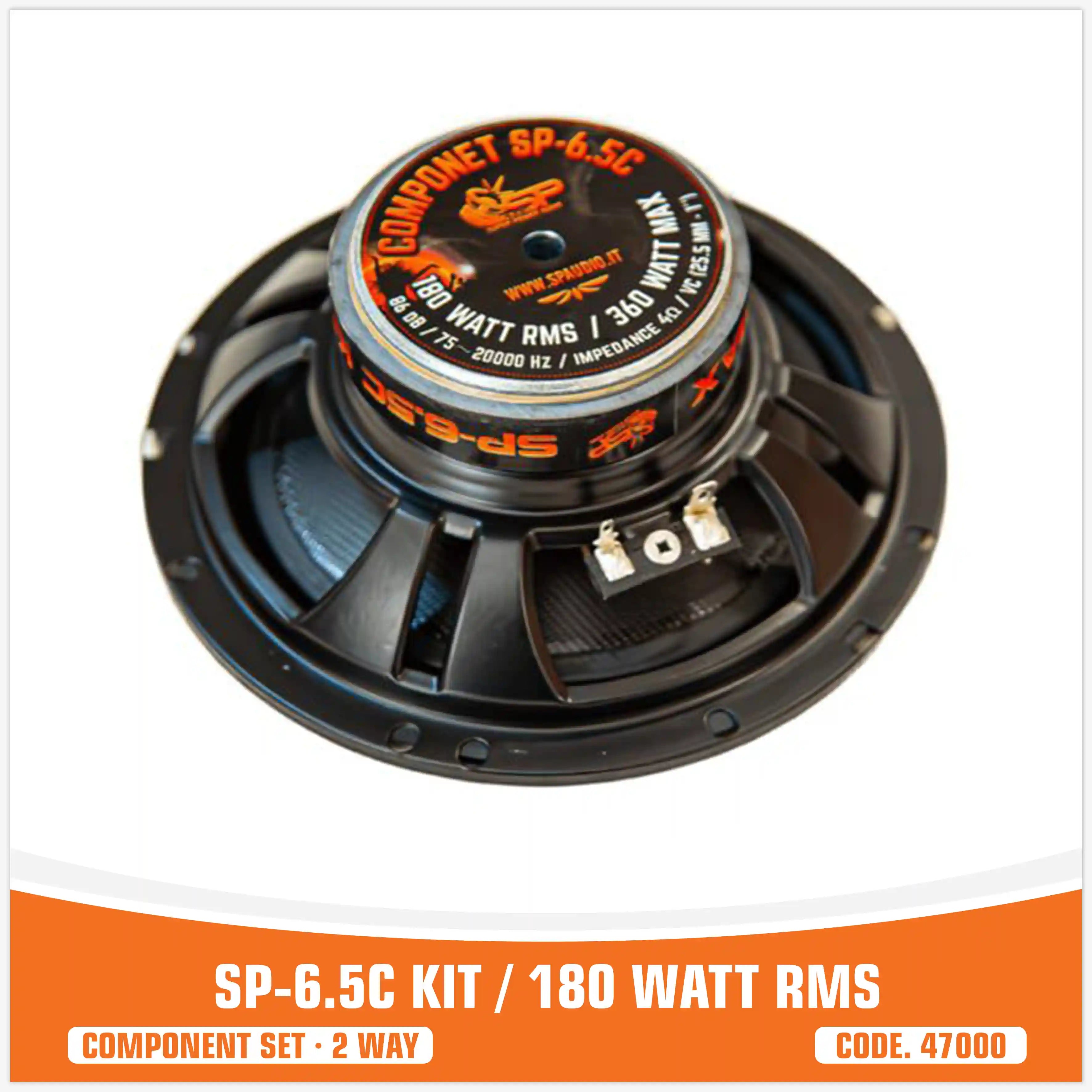SP 6.5C KIT . 2 WAY 2 WOOFER +2 TW + 2 CROSS (KIT PRICE)