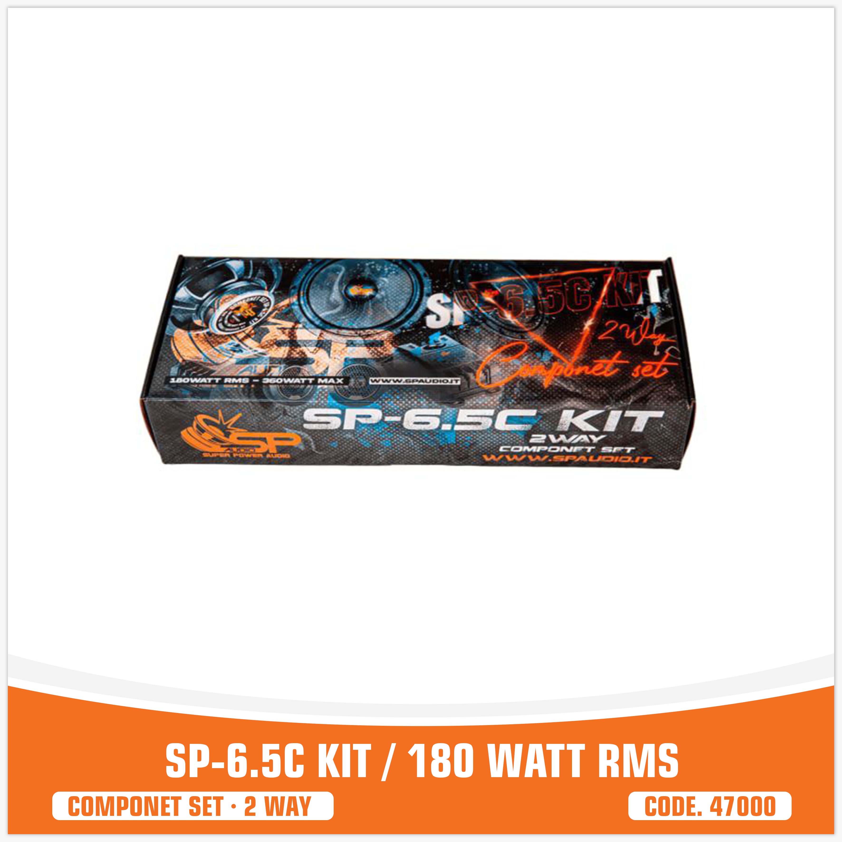  SP 6.5C 2 WAY 2 WOOFER +2 TW + 2 CROSS  (PRICIO POR KIT)