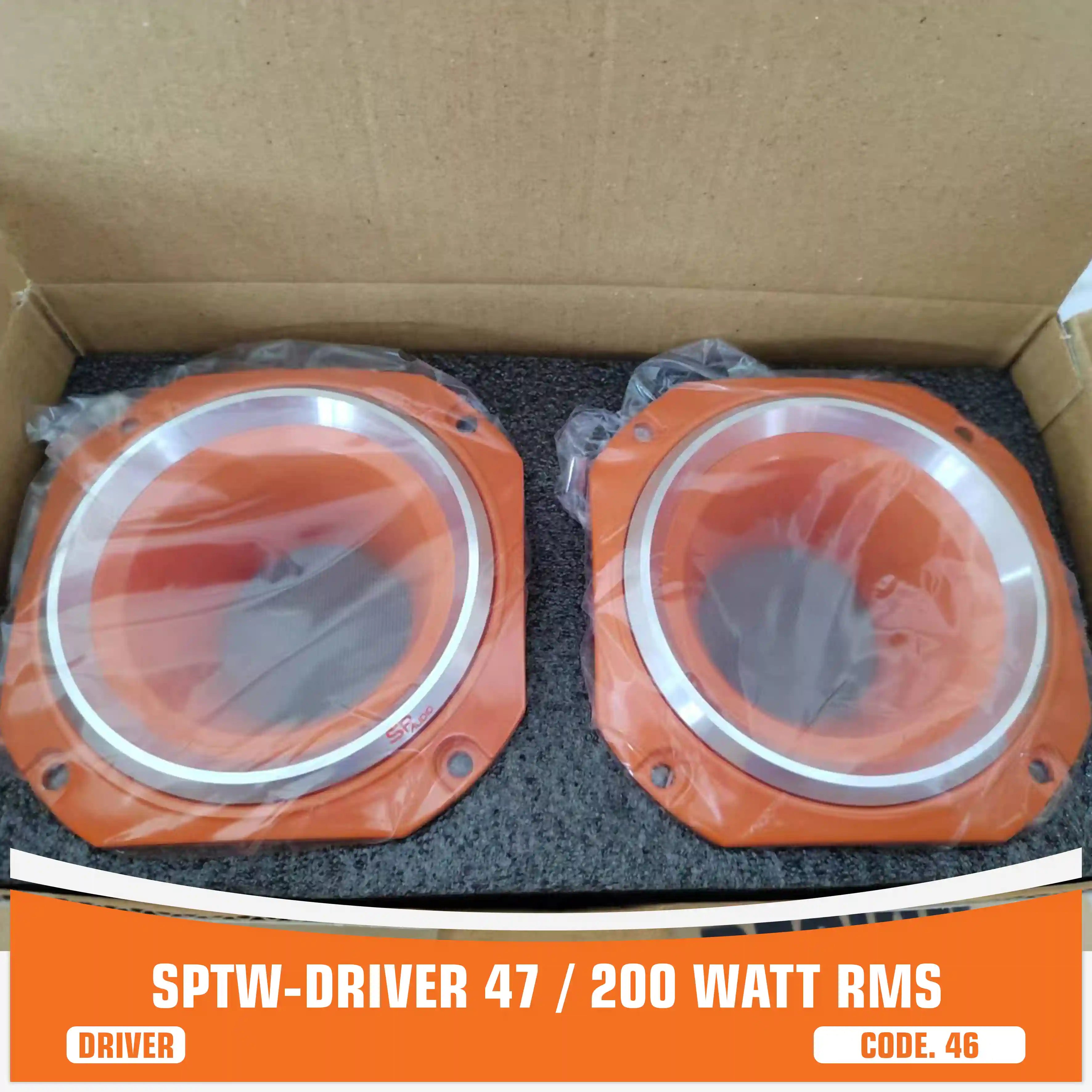 SP DRIVER 47 DRIVER COMPLETO DI FLANGIA 200W RMS (PREZZO UNITARIO)