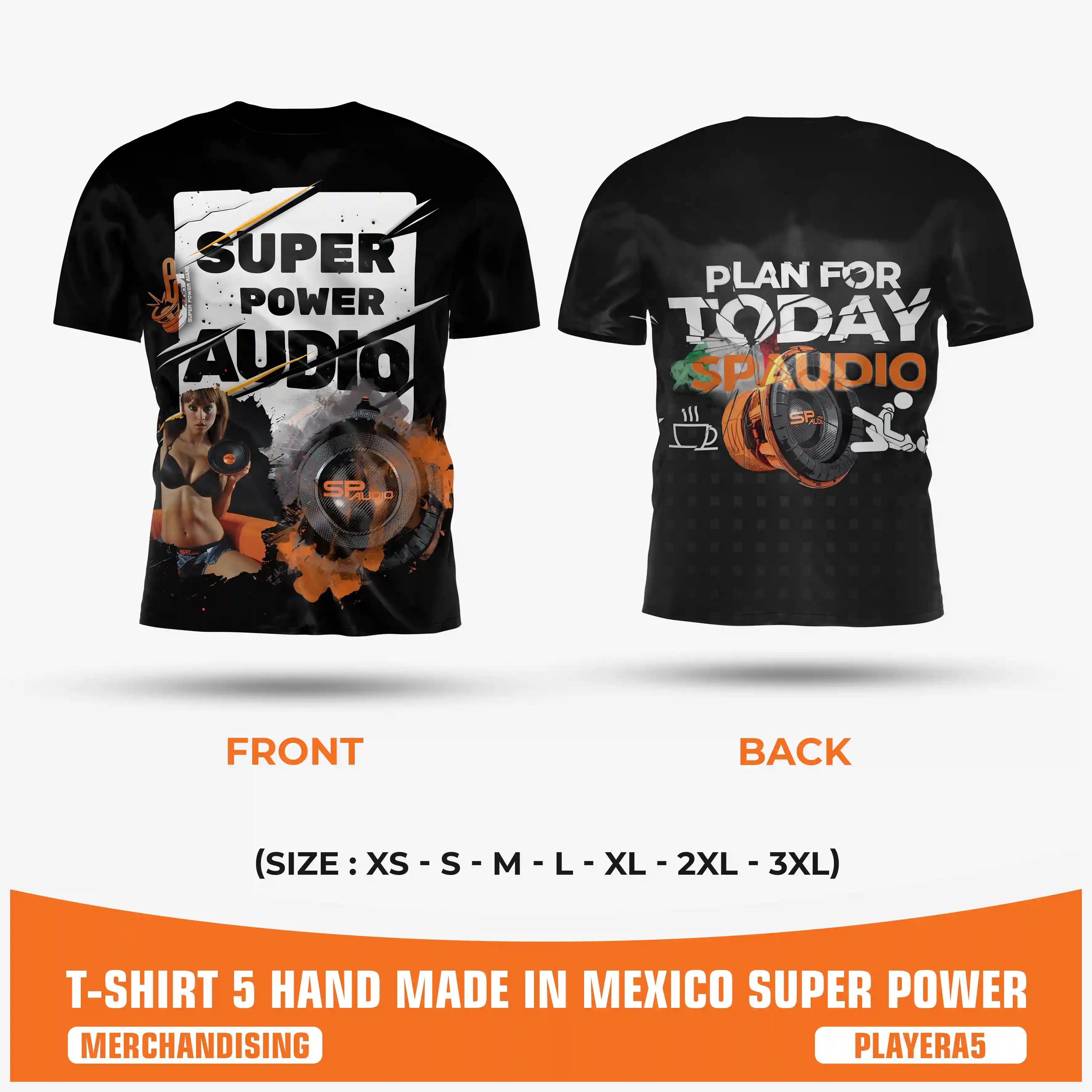 SPAUDIO T-SHIRT 5 (UNIT PRICE)