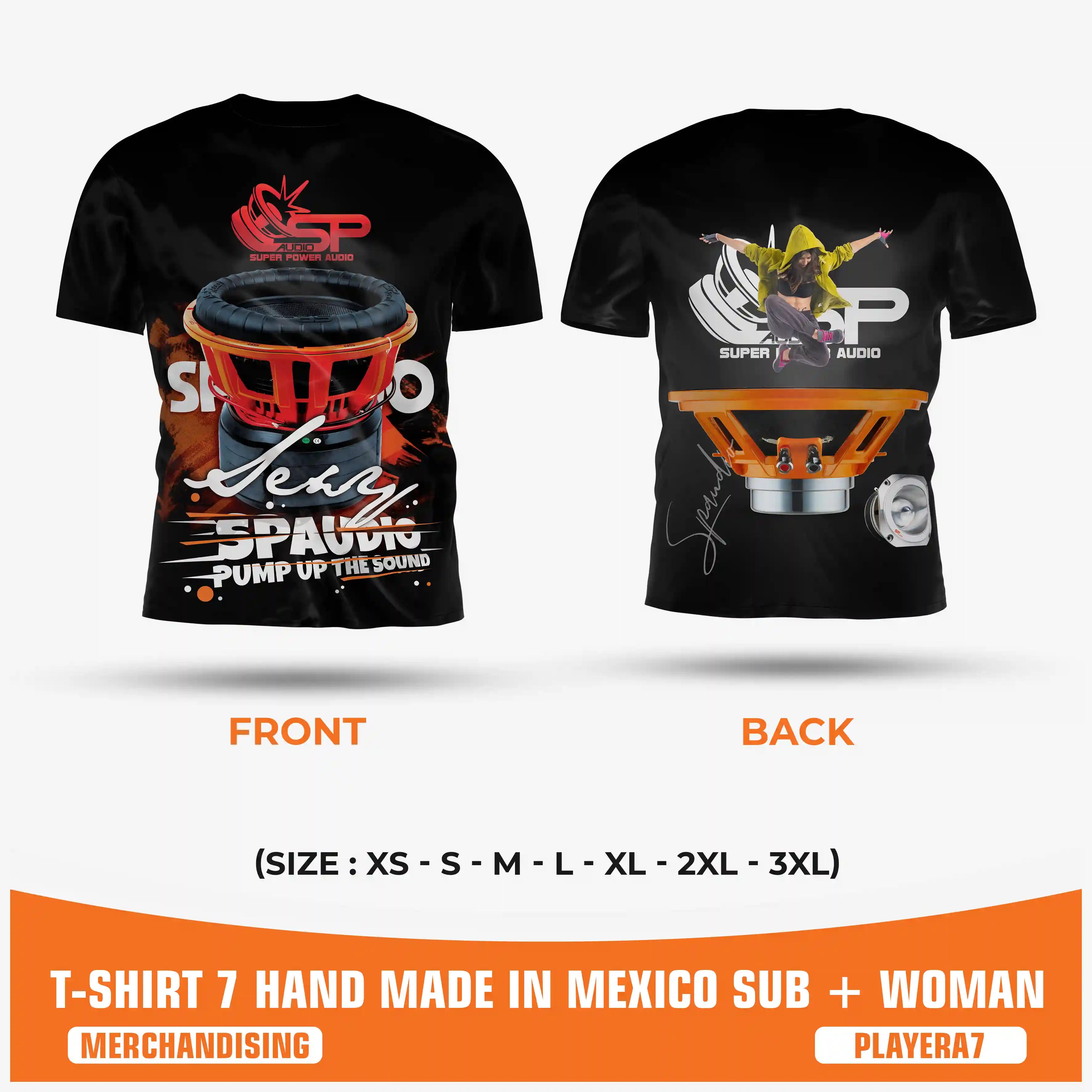 SPAUDIO T-SHIRT 7 (UNIT PRICE)