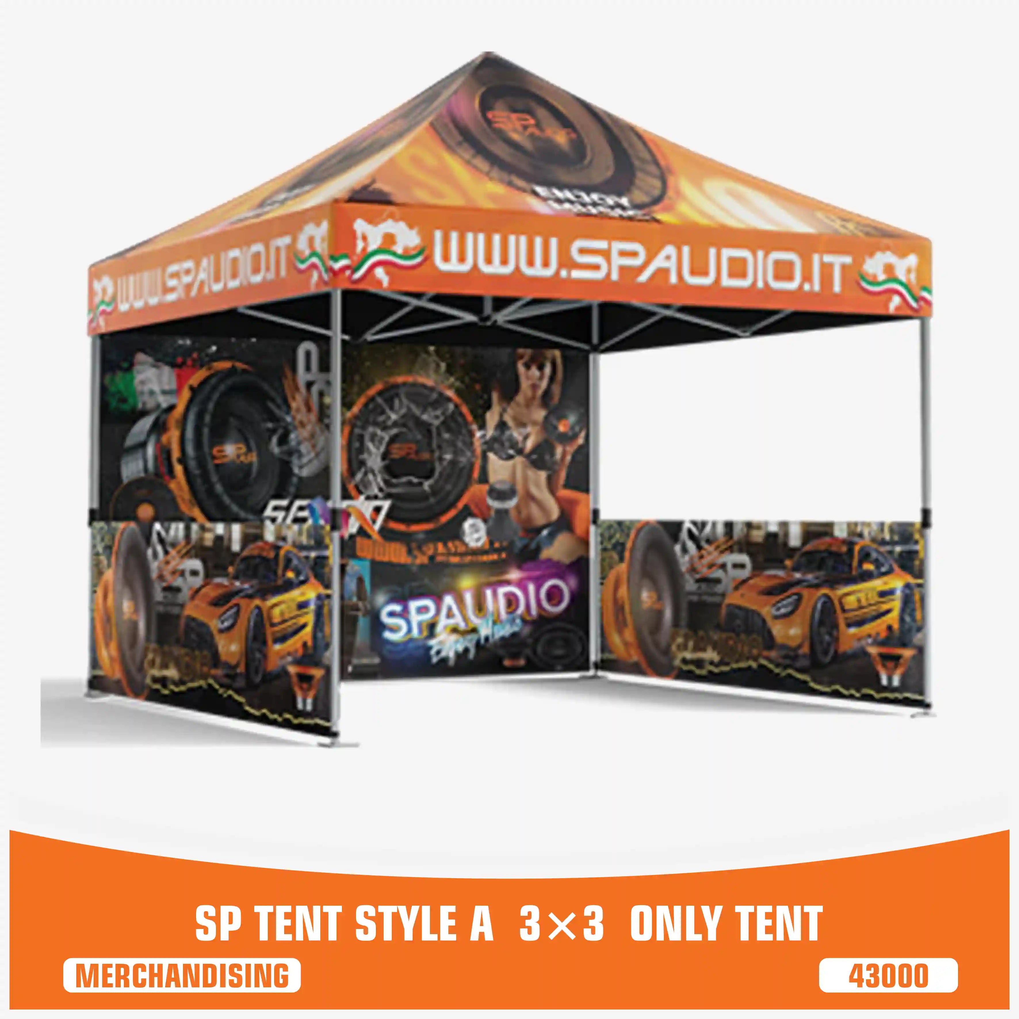 TENT 1 SPAUDIO (UNIT PRICE)