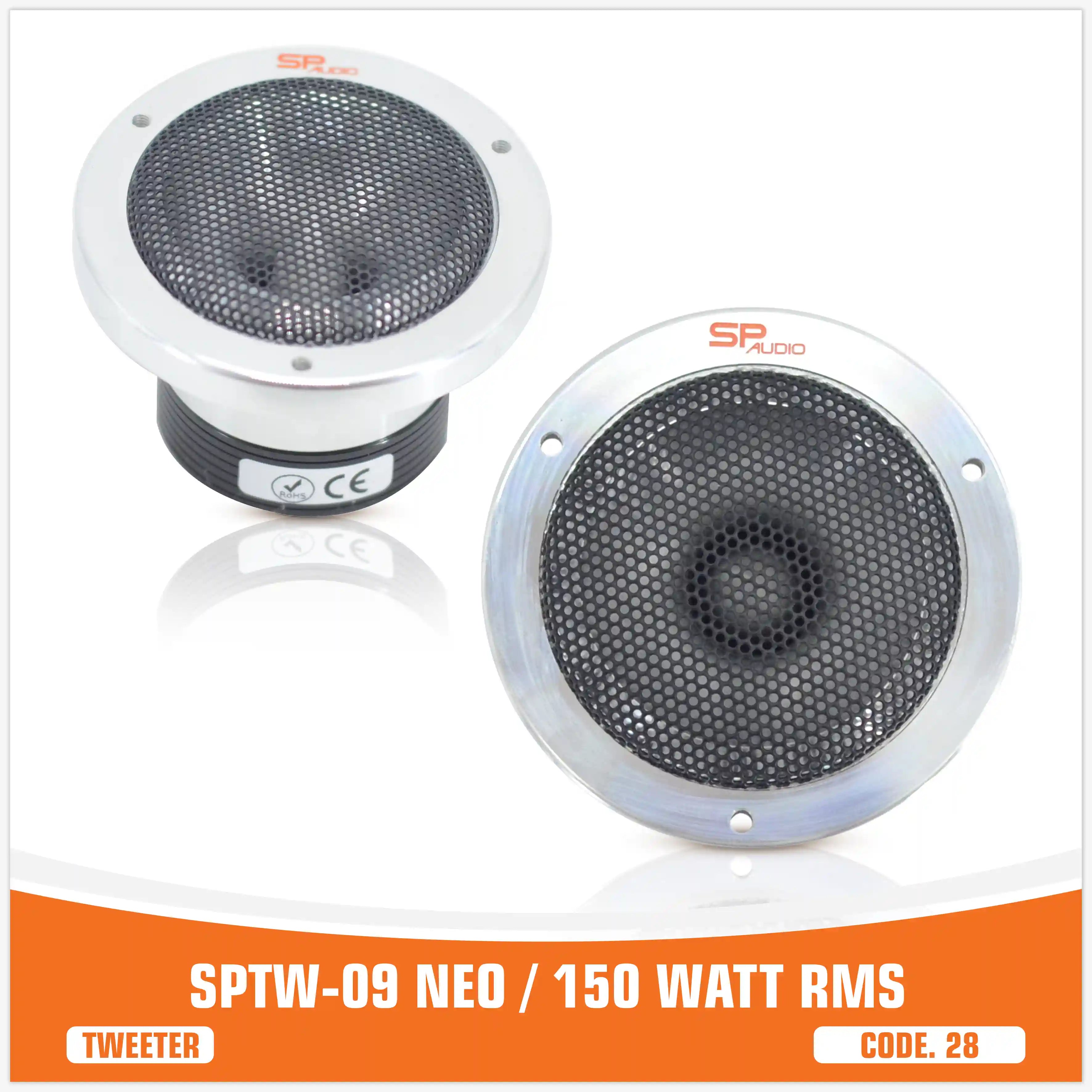 SP TW 09 NEO TWEETER BALA NEO MAGNÉTICO 150W RMS (PRECIO UNITARIO)