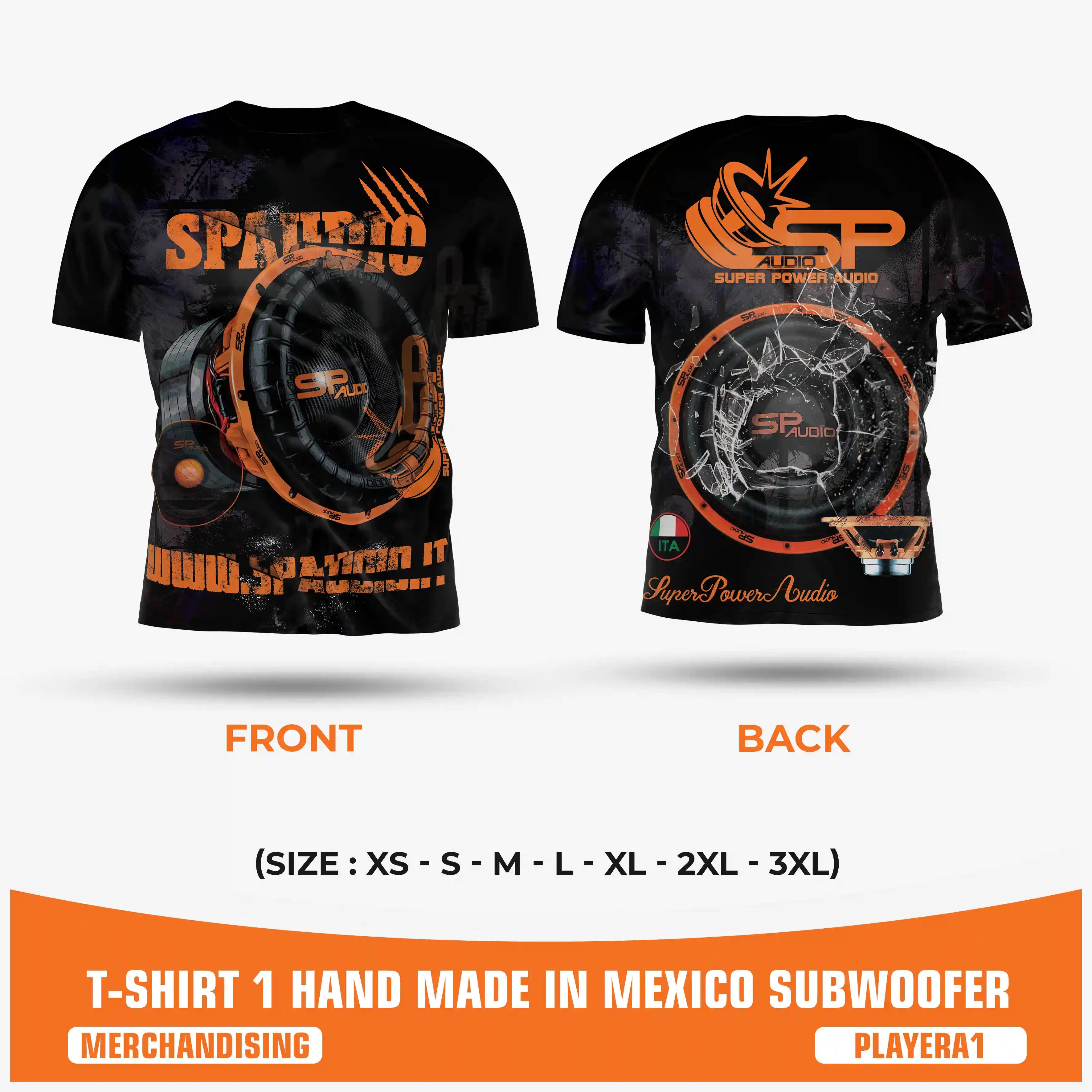SPAUDIO T-SHIRT 1 (UNIT PRICE)