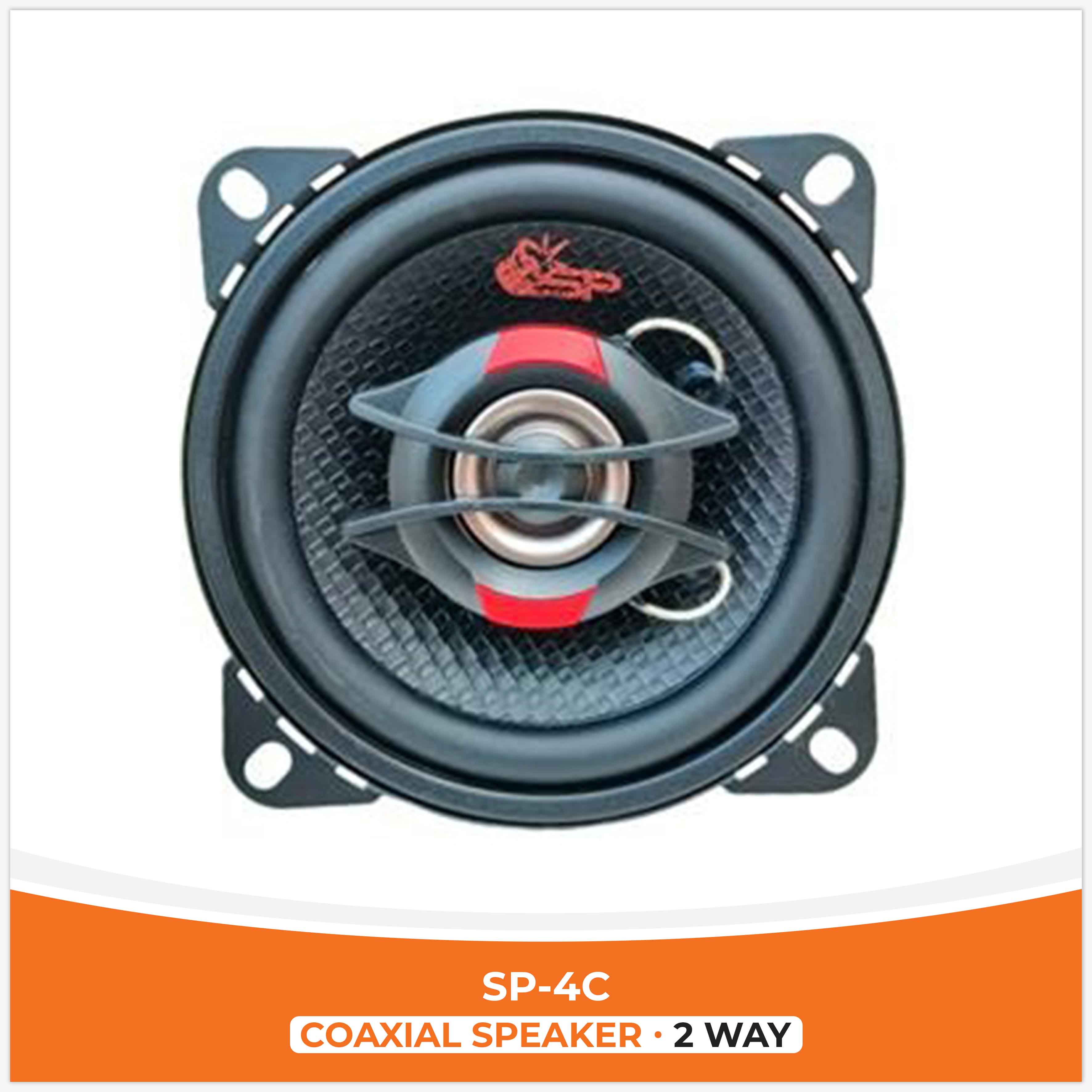  ( 4C اسپیکر کواکسیال ) ( 10 CM - 4" )  (قیمت جفت) 