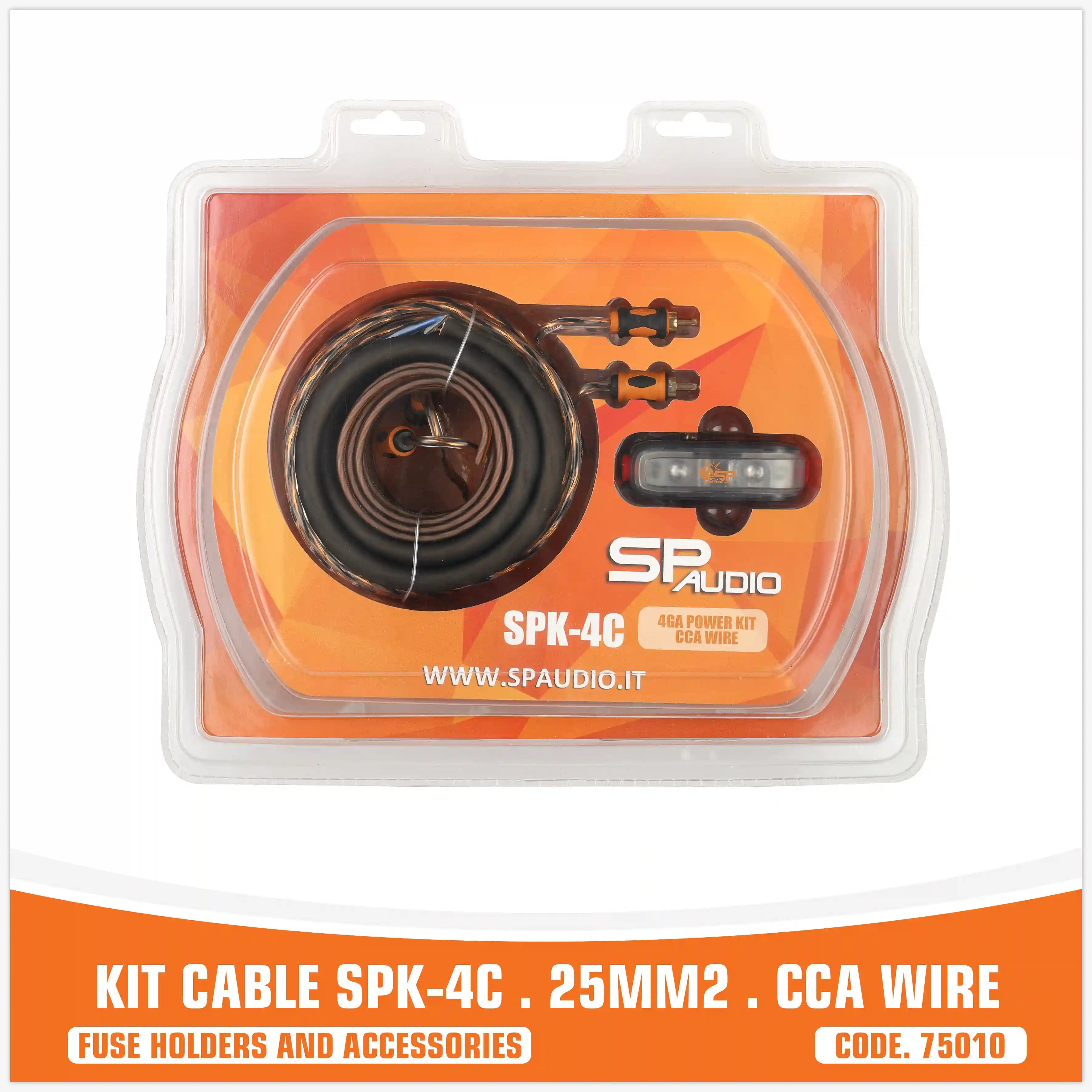 SP  KIT CAVI 4 AWG CCA (PREZZO PER CONFEZIONE)