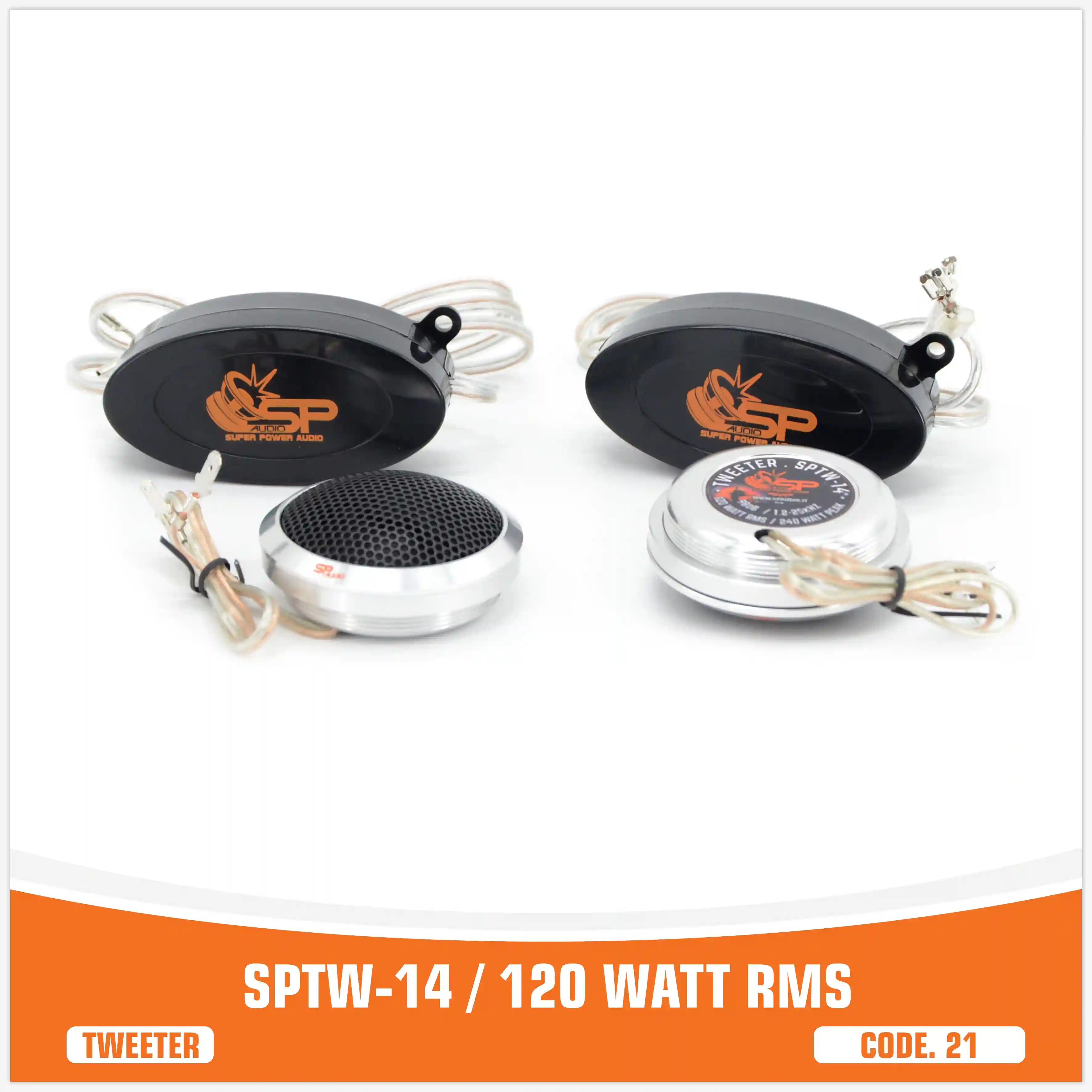 SP TW 14 TWEETER DE ALUMINIO 120W RMS (PRECIO POR PAR)