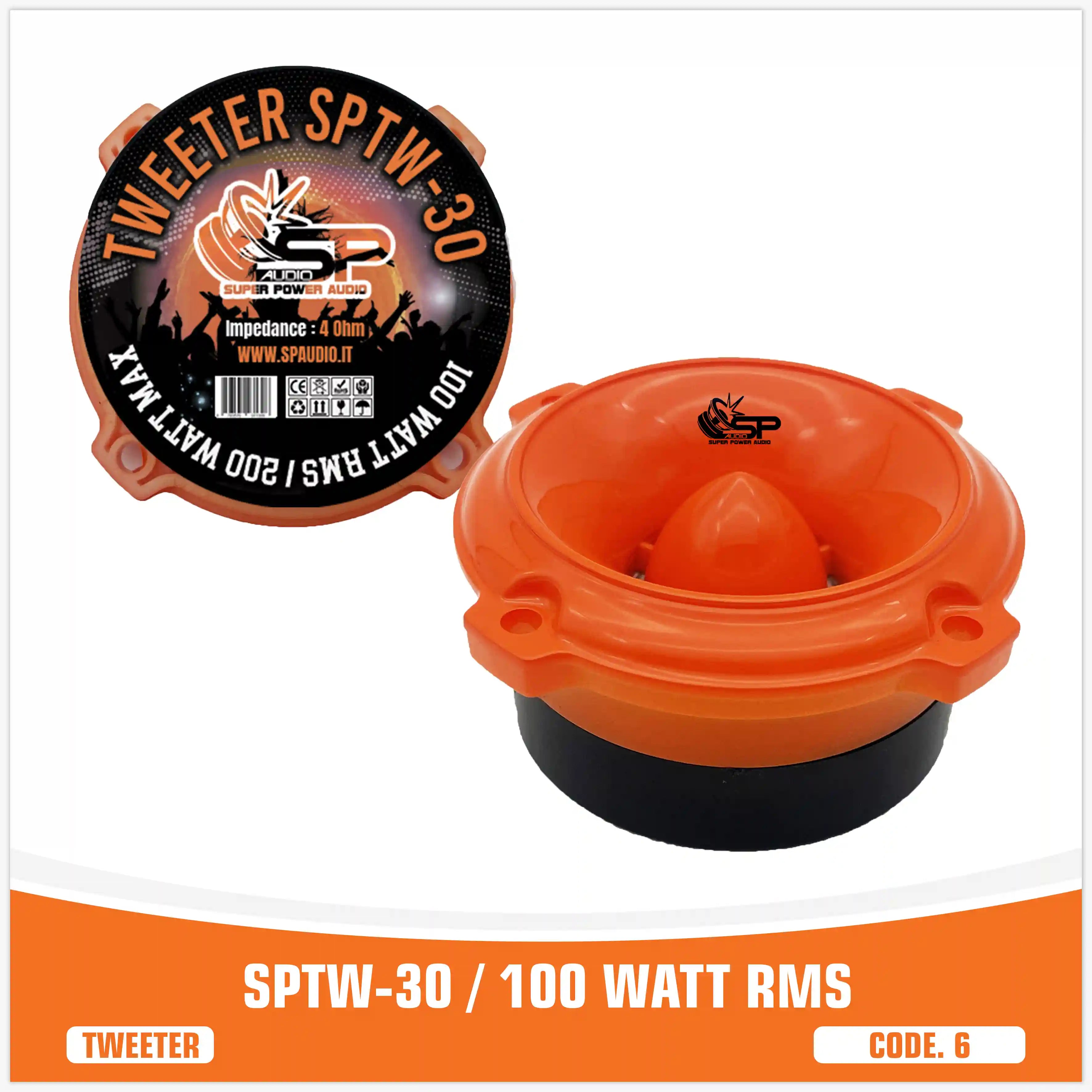 TWEETER BALA SP TW 30 100W RMS (PRECIO POR PAR)