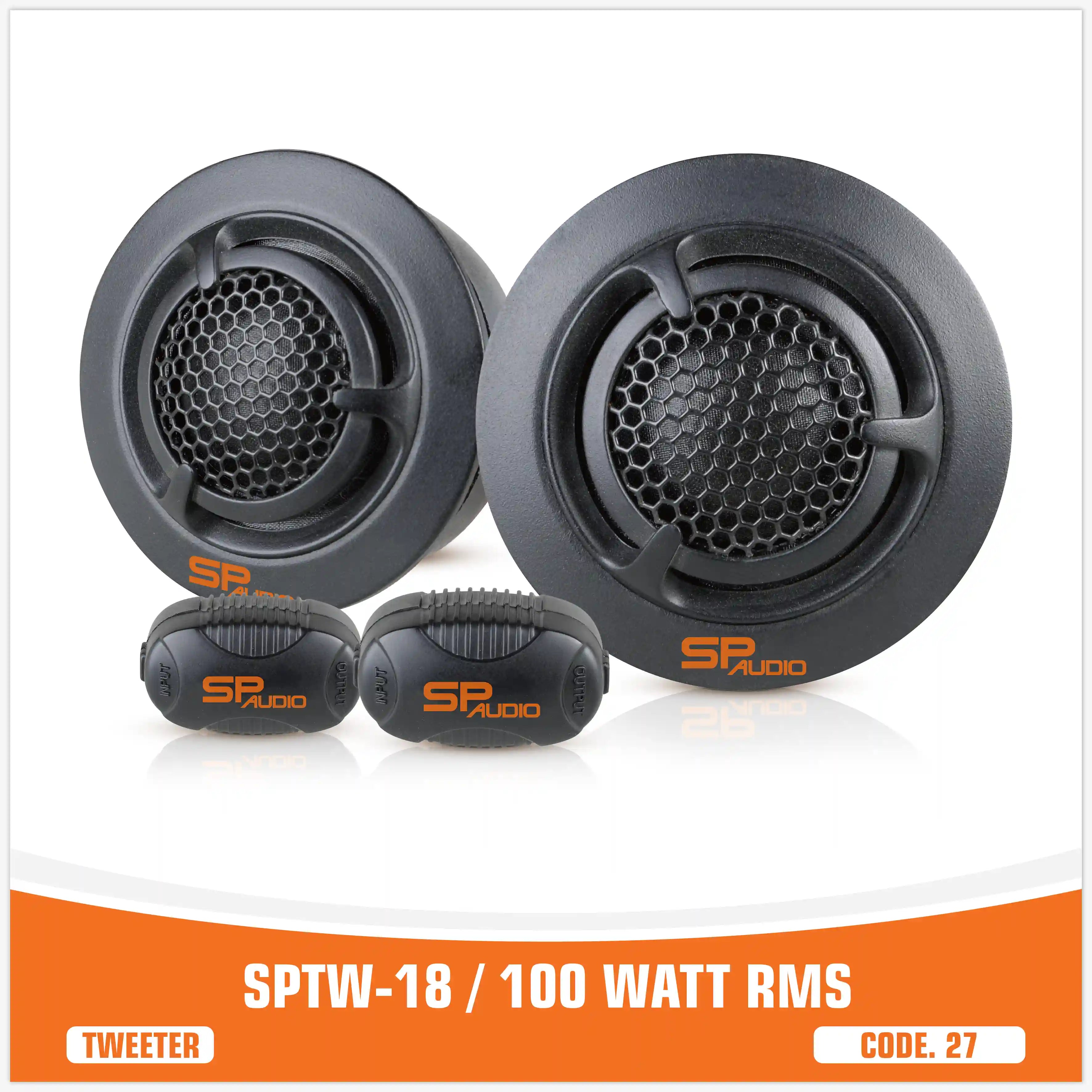 SP TW 18 SET NORMAL TWEETER 25W RMS / 100 WATT MAX (PRECIO POR PAR)