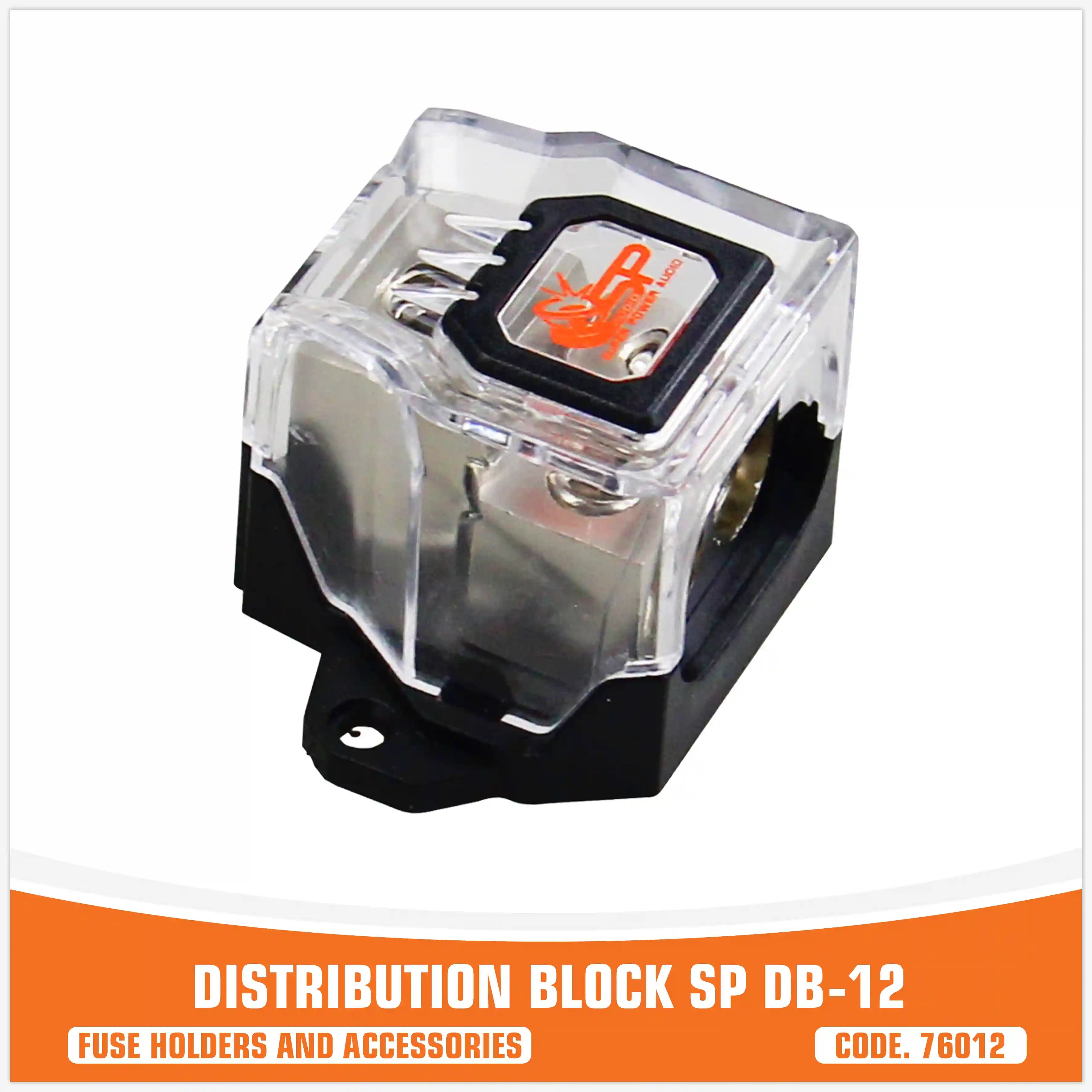 SP DB 12  DISTRIBUTION BLOCK 1x0GA IN 2x4GA