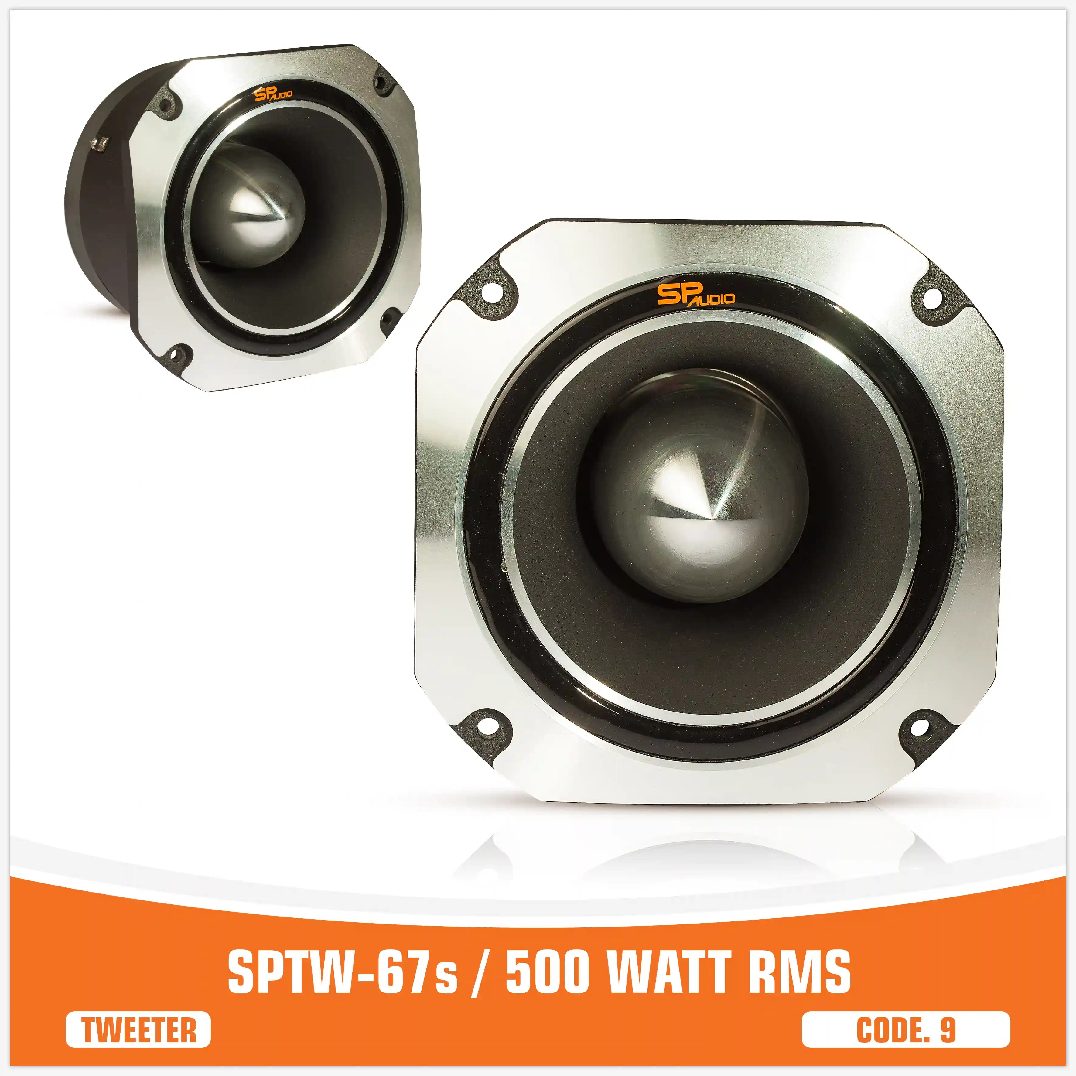 SP TW 67S TWEETER BALA GIGANTE 500W RMS (PRECIO UNITARIO)