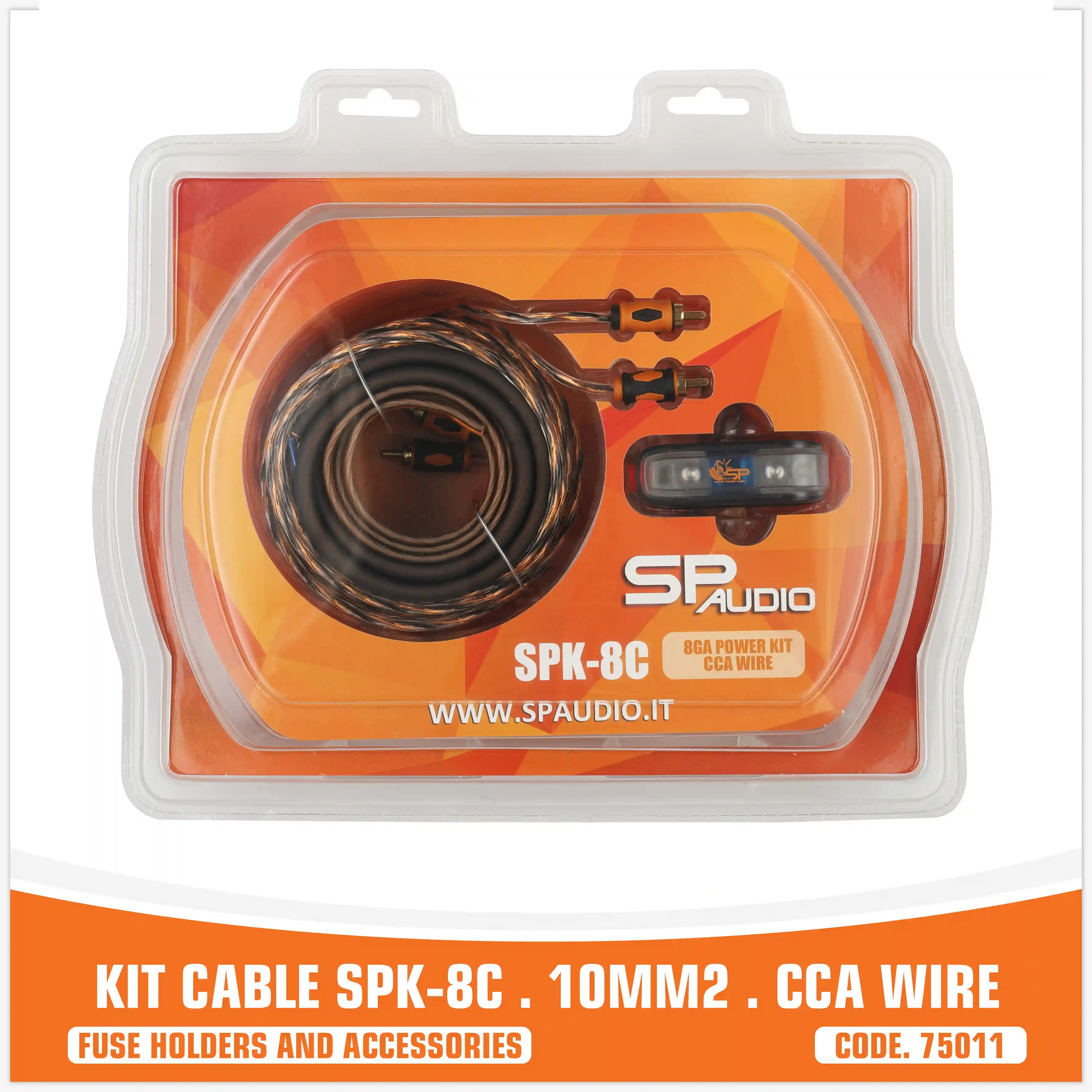 SP  KIT CAVI 8 AWG CCA (PREZZO PER CONFEZIONE)