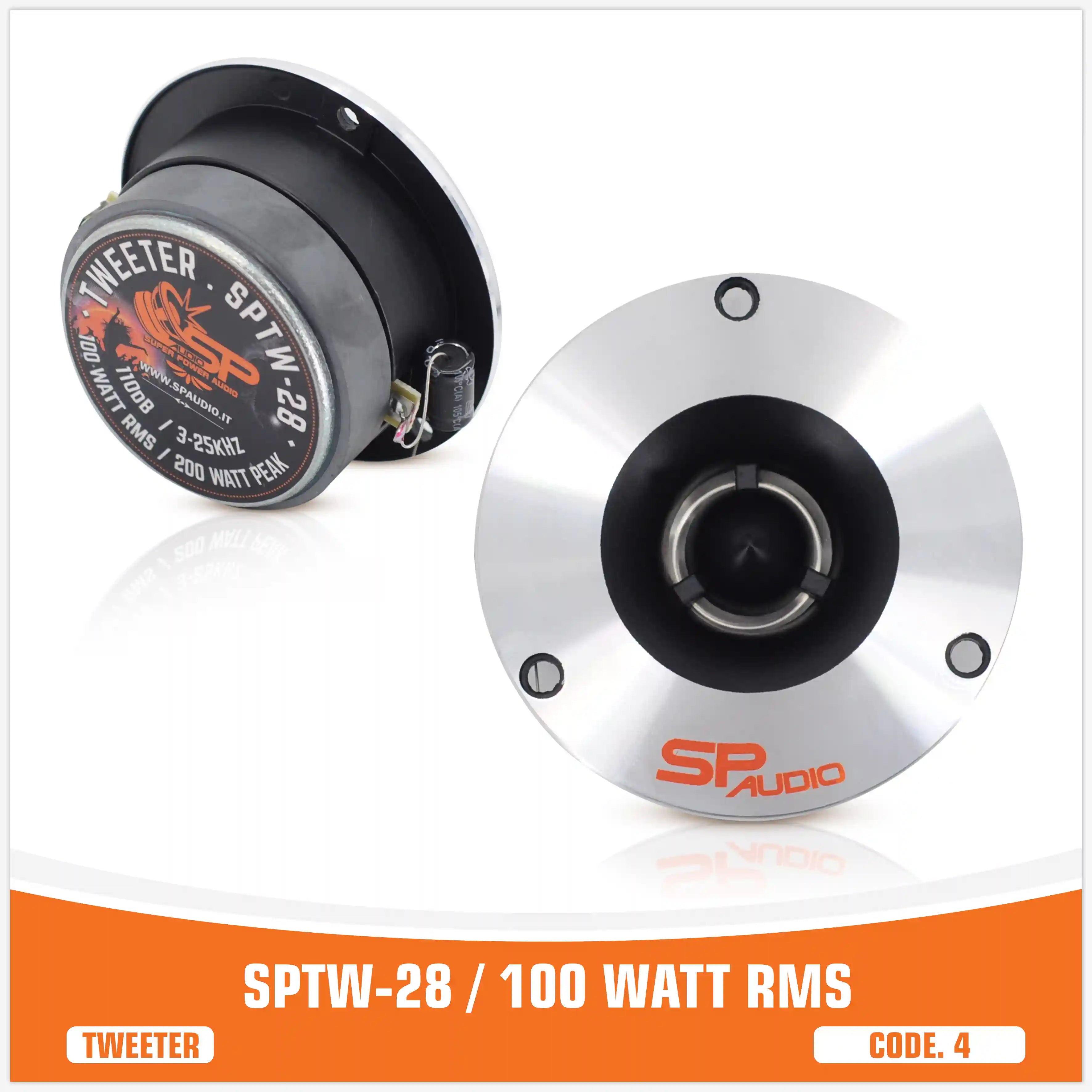 SP TW 28 TWEETER BALA 100W RMS (PRECIO POR PAR)