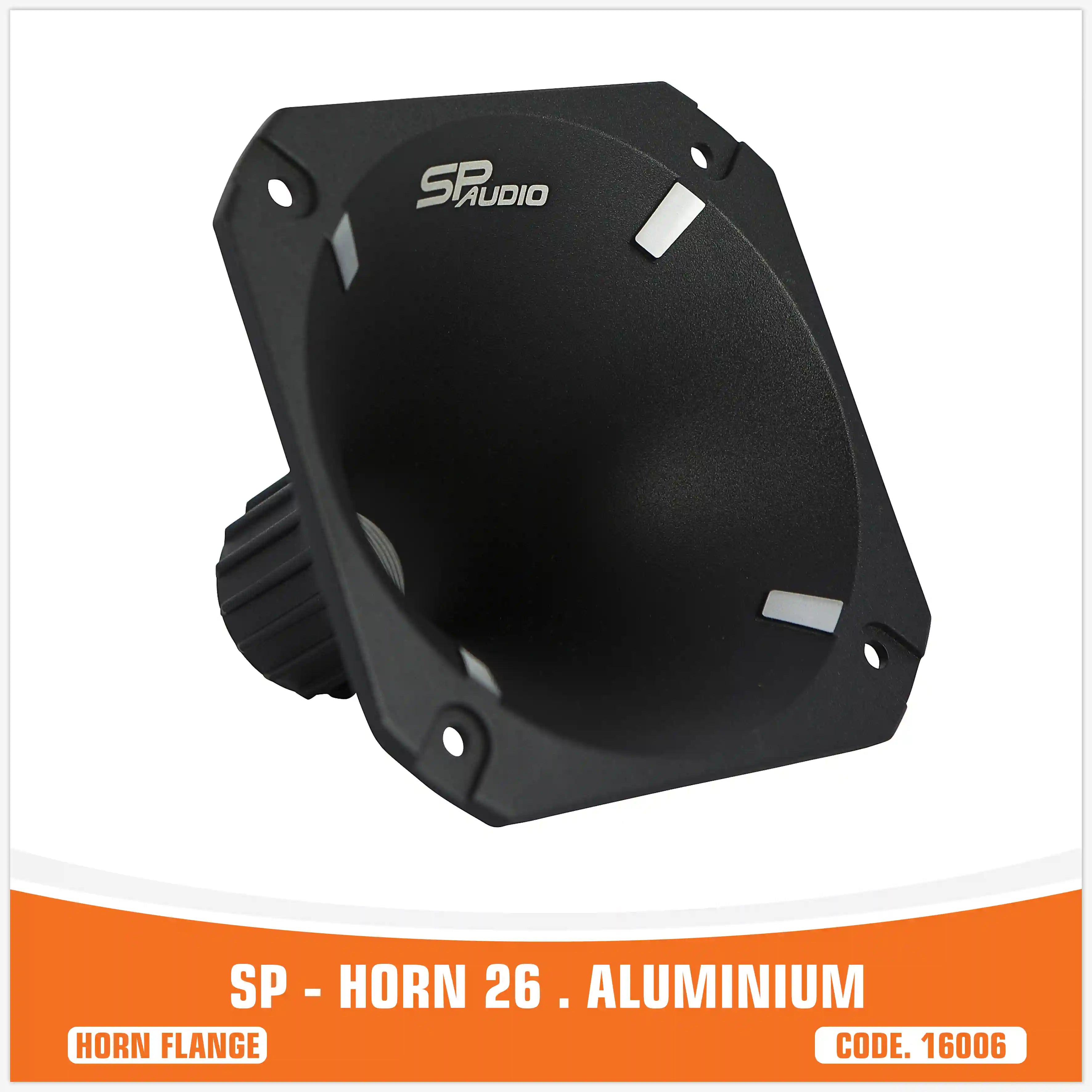 SP HORN 26 ALUMINIUM HORN FOR DRIVER WITH SCREW (UNIT PRICE)