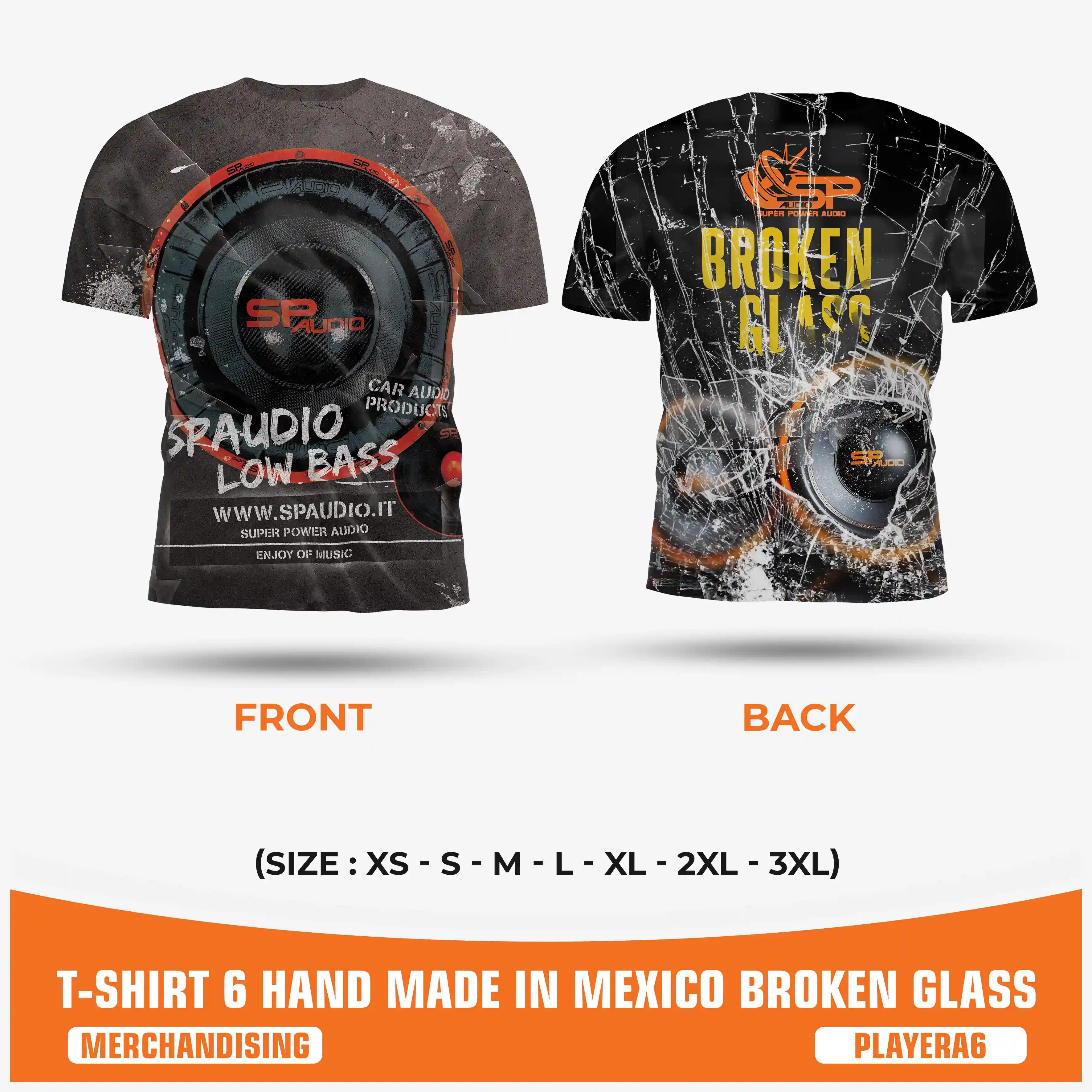 SPAUDIO T-SHIRT 6 (UNIT PRICE)