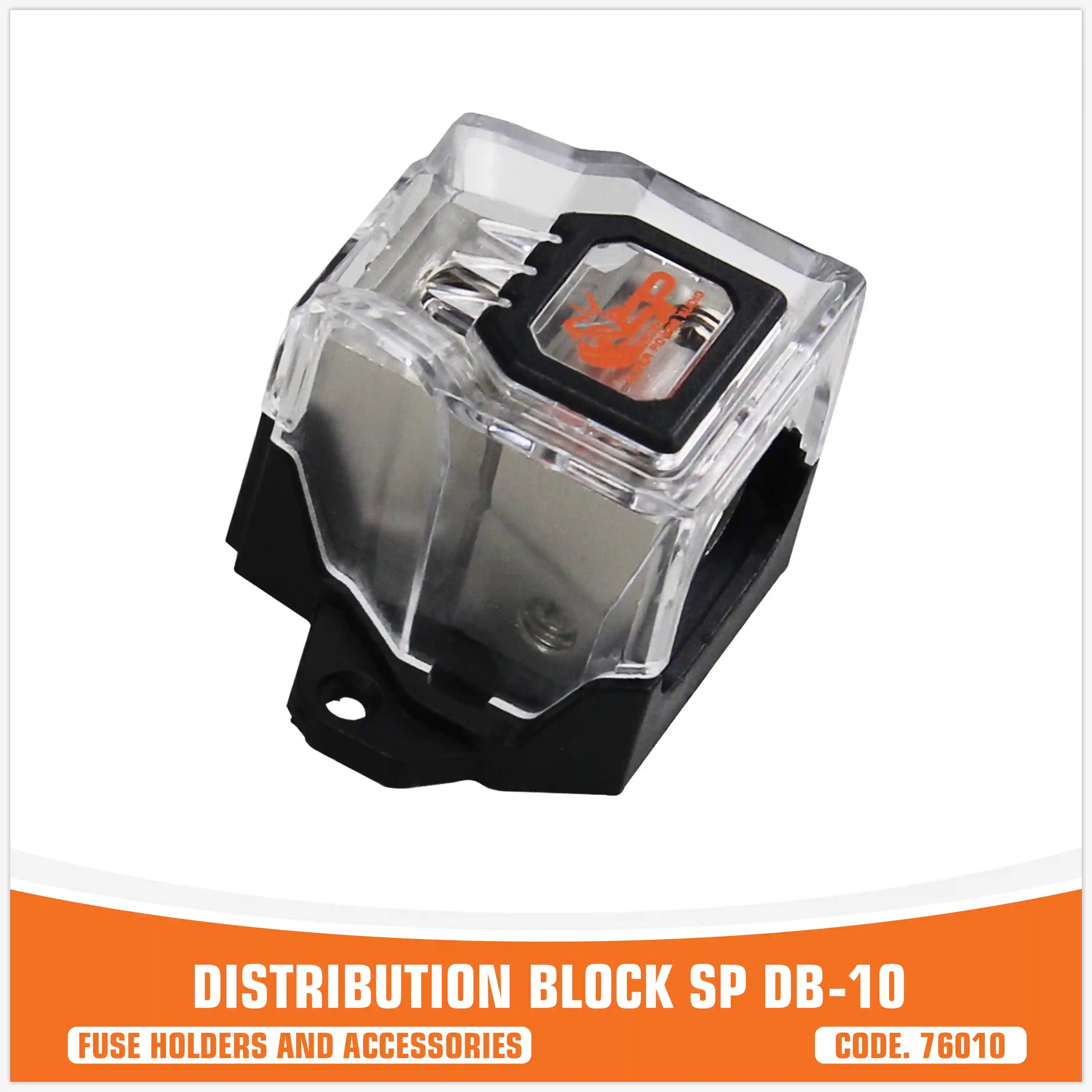 SP DB 10  DISTRIBUTION BLOCK 1x4GA IN 2x8GA