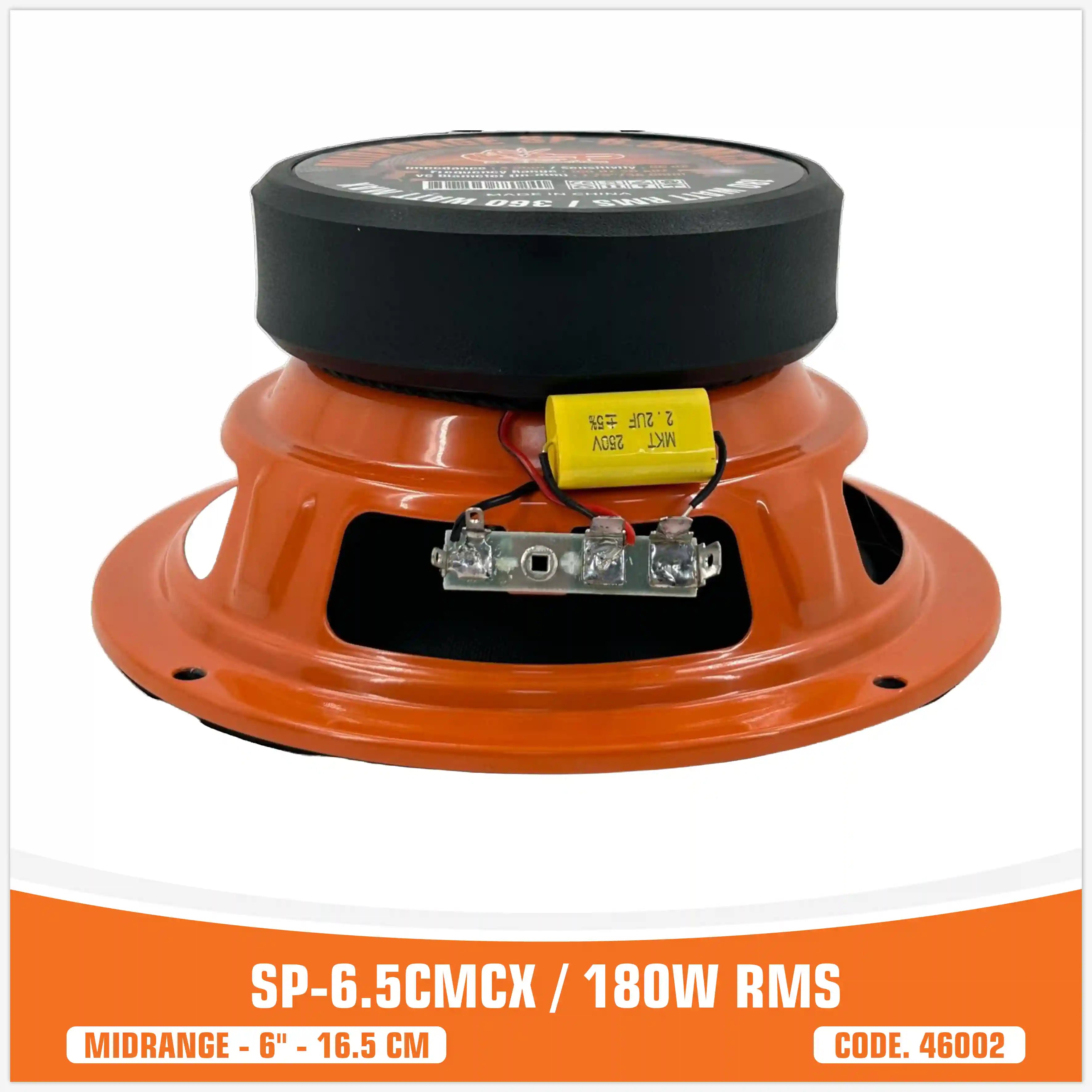 SP 6.5CM HAUT-PARLEUR BAS MEDIUM LE MEILLEUR VENDEUR 6,5"/16,5CM 100W RMS (PRIX DE LA PAIRE)