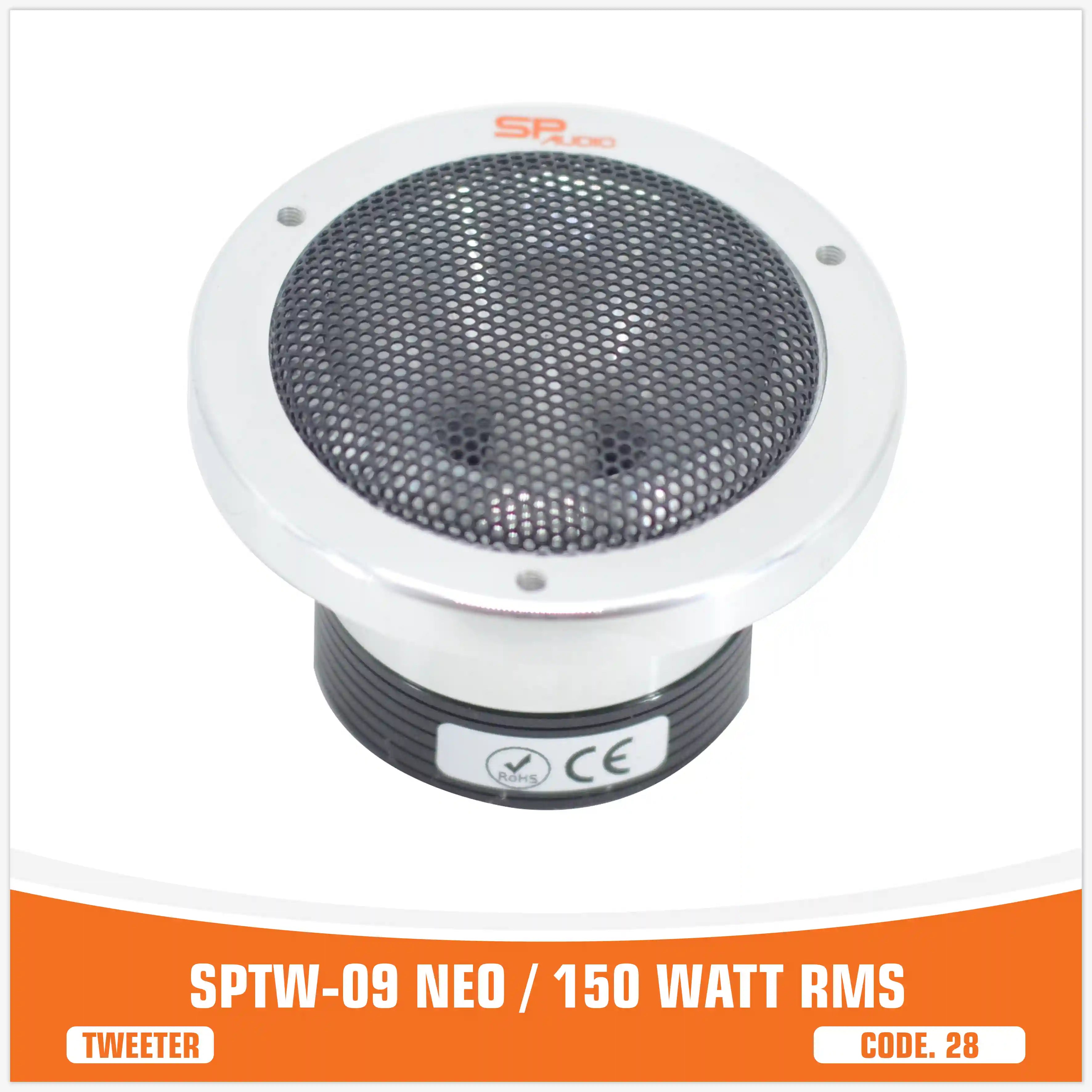 SP TW 09 NEO TWEETER BALA NEO MAGNÉTICO 150W RMS (PRECIO UNITARIO)