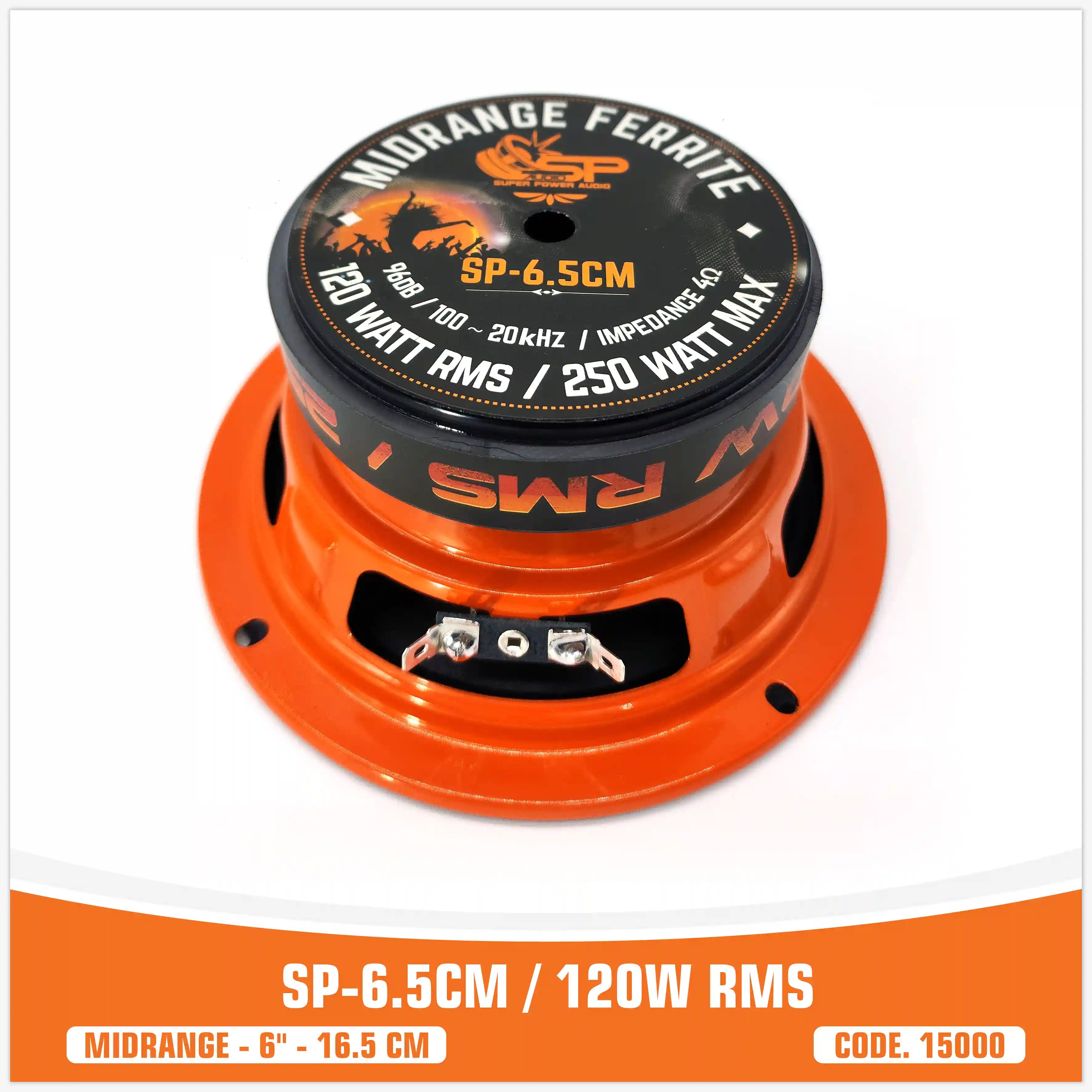 SP 6.5CM MIDRANGE IL PIÙ VENDUTO6,5"/16,5CM 100W RMS (PREZZO COPPIA)