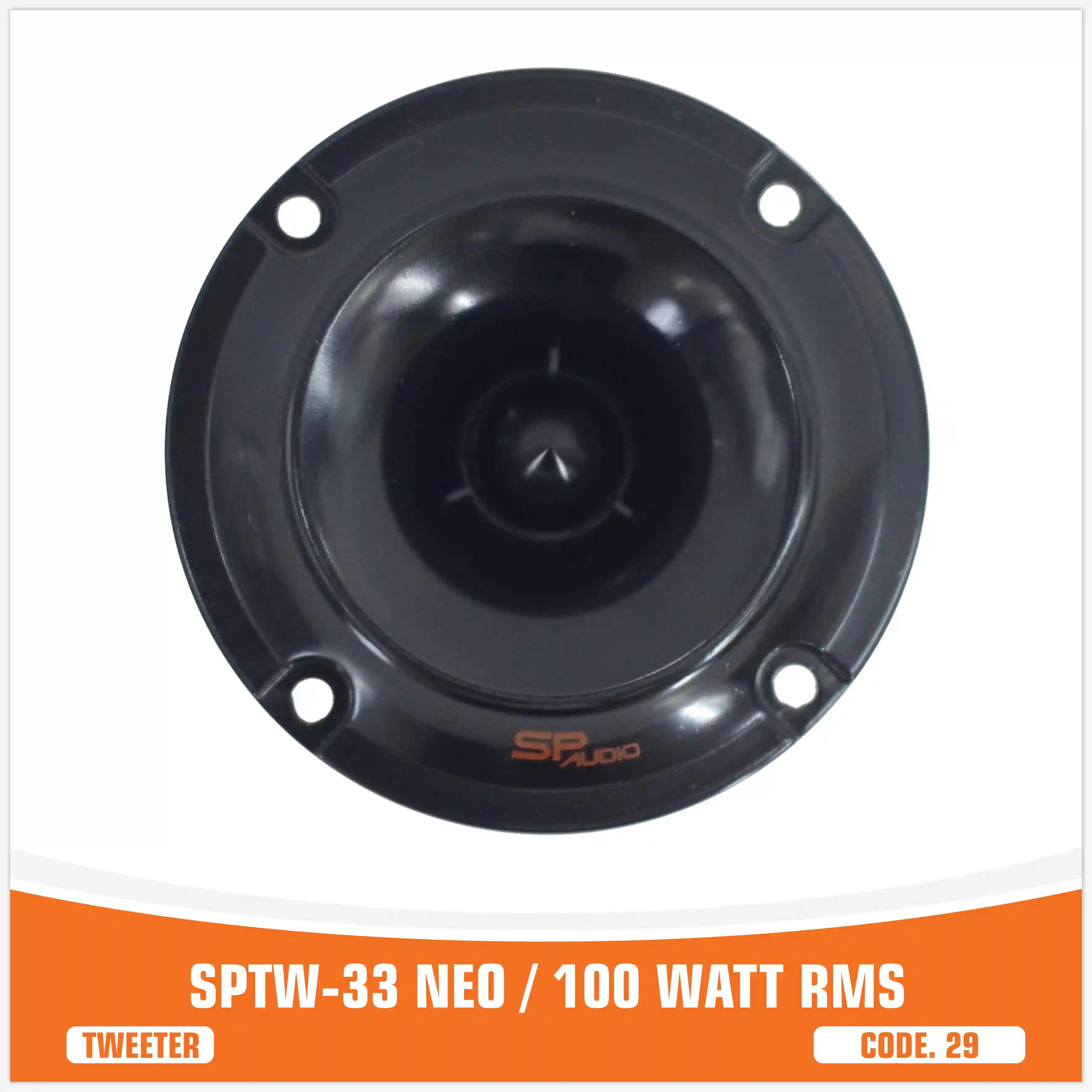 SP TW 33 NEO TWEETER BALA NEO MAGNÉTICO 100W RMS (PRECIO UNITARIO)