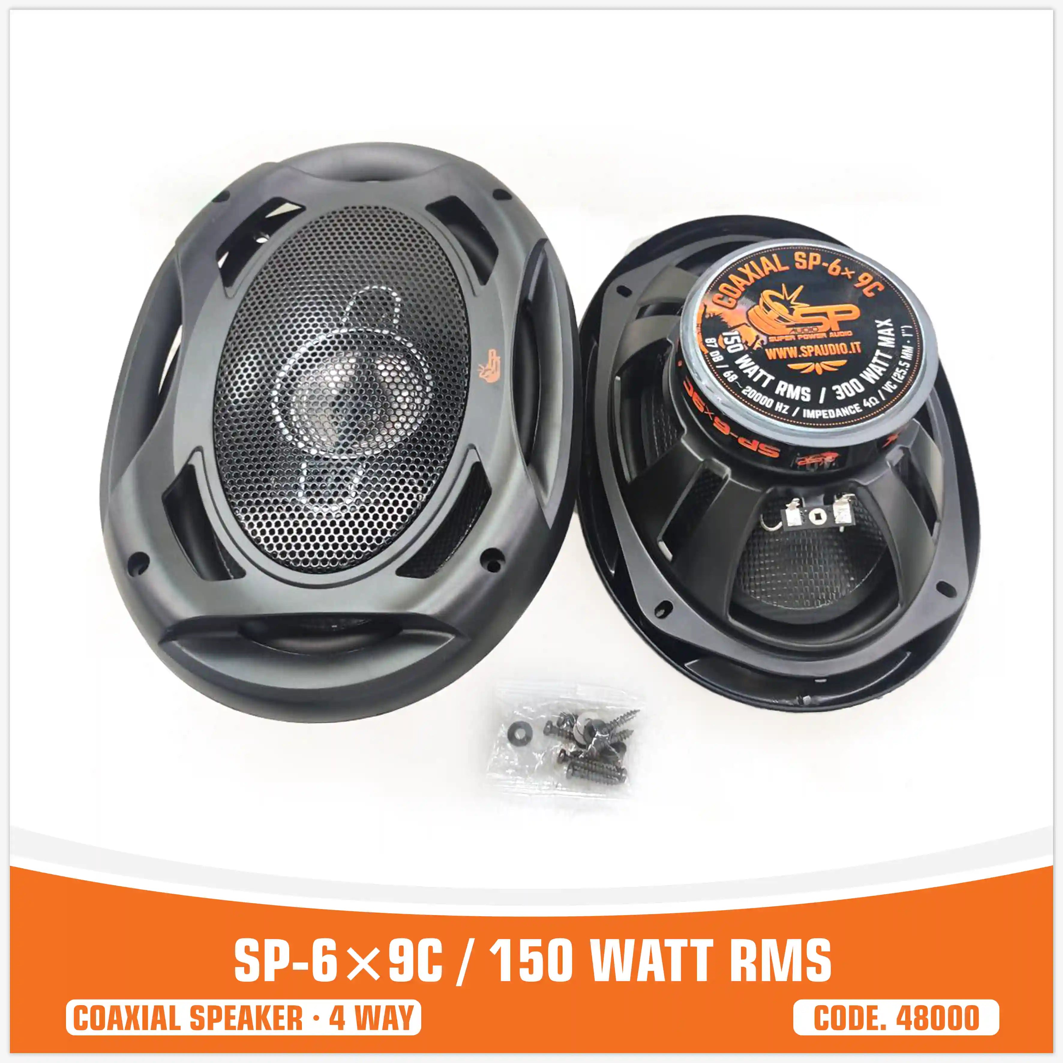SP 6X9C COAXIAL SPEAKERS 6X9"/16X22CM (PAIR PRICE)
