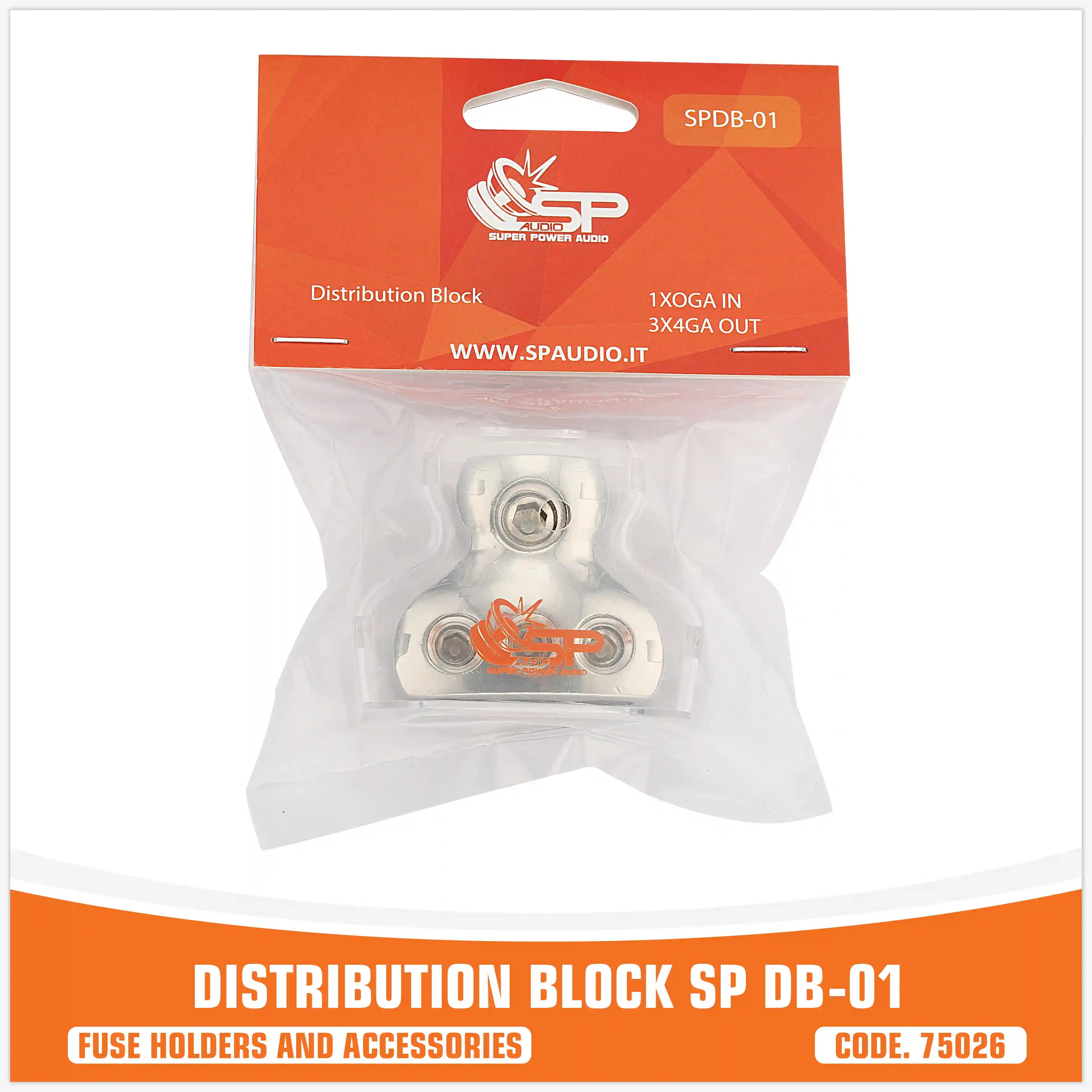 SP DB 01 DISTRIBUTTORE DI MASSA 1x0 GA IN+ 3x4 GA OUT             (PREZZO SINGOLO)