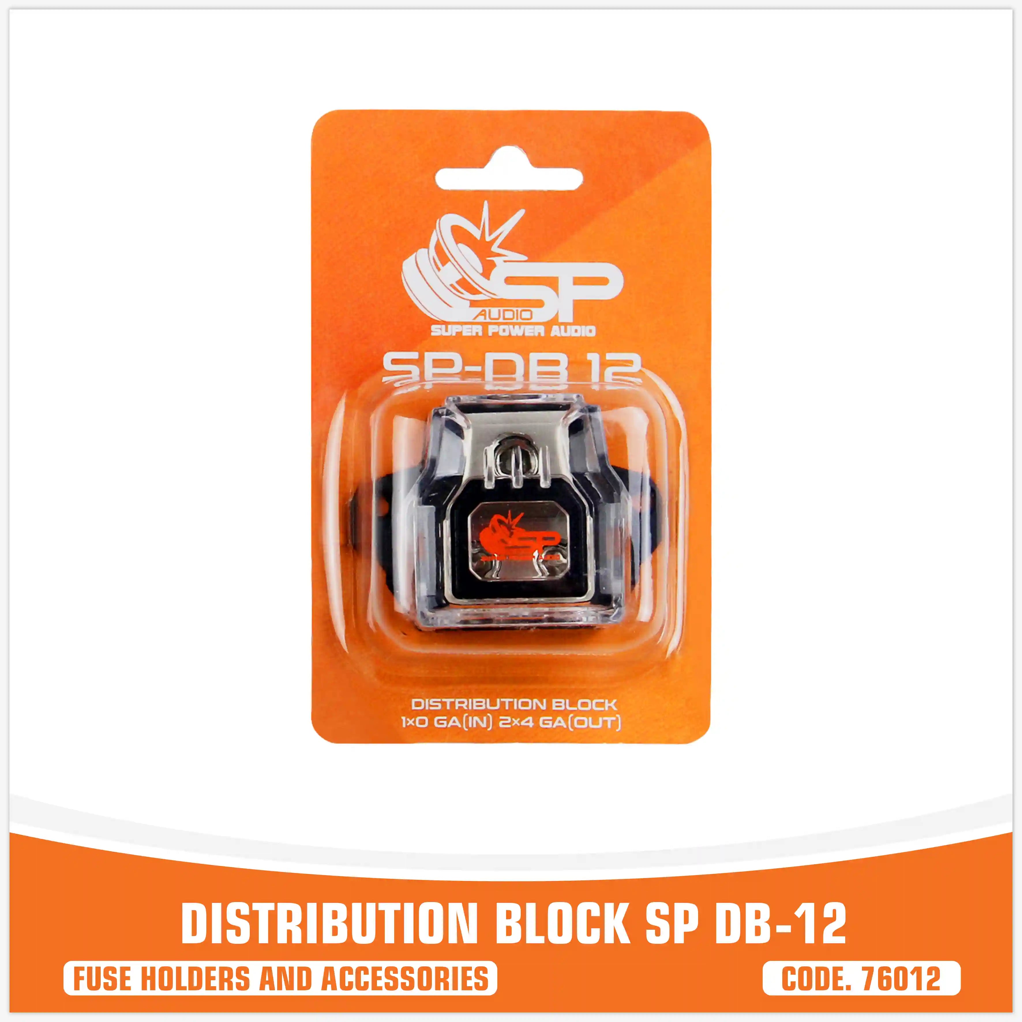 SP DB 12  DISTRIBUTION BLOCK 1x0GA IN 2x4GA