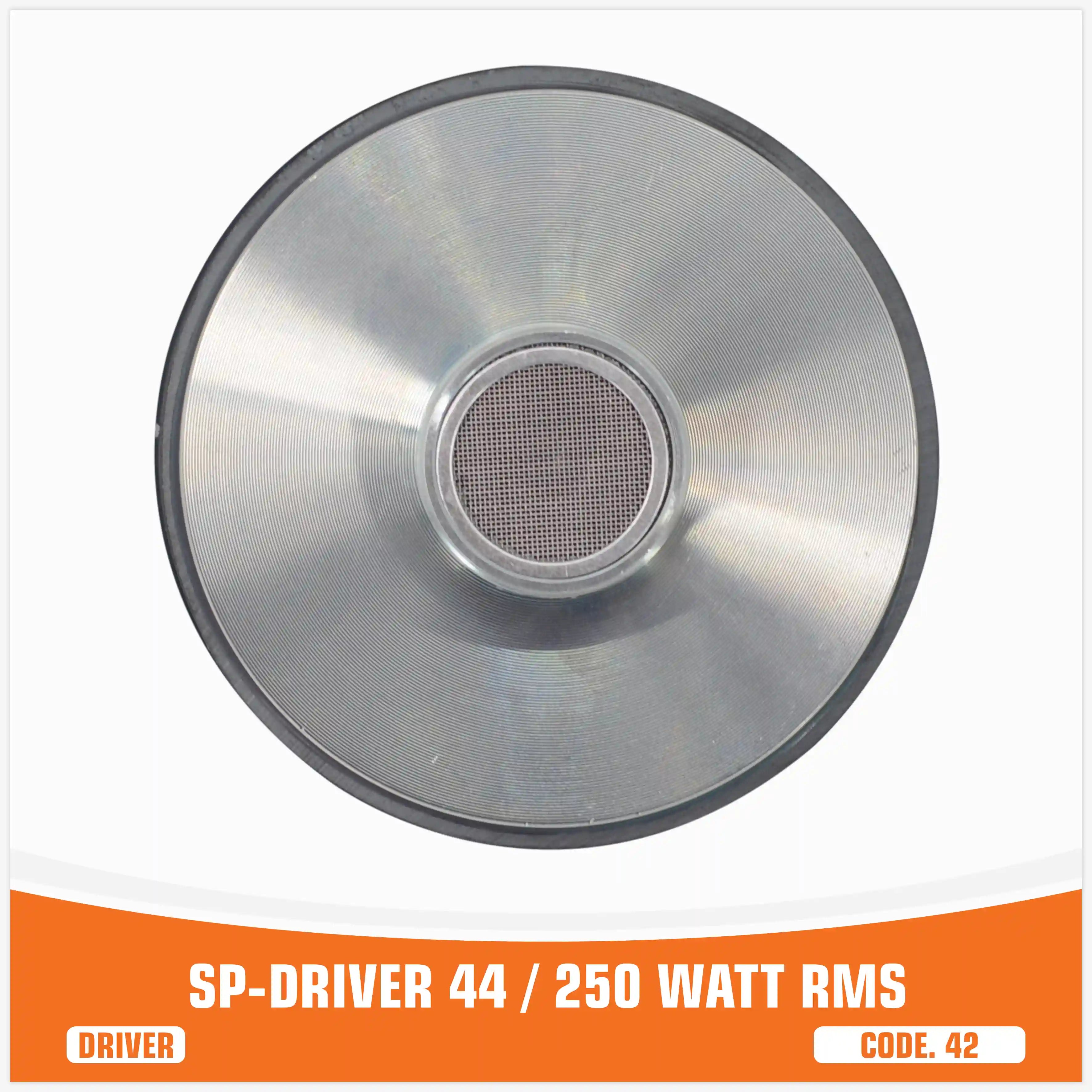 SP DRIVER 44 DRIVER WITHOUT HORN 250W RMS (UNIT PRICE)