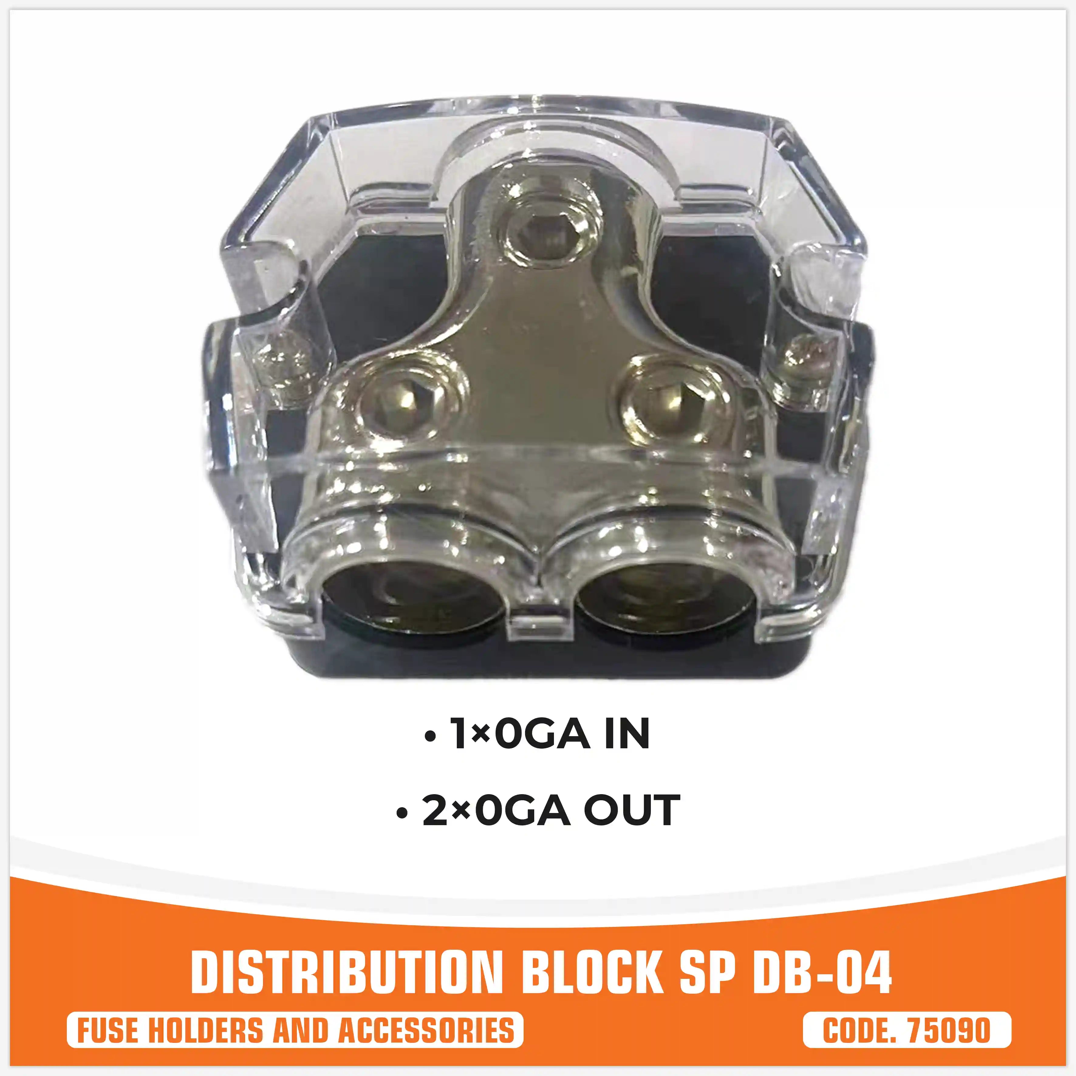 SP DB 04 DISTR BLOCK 1X0GA IN + 2X0GA OUT (UNIT PRICE)