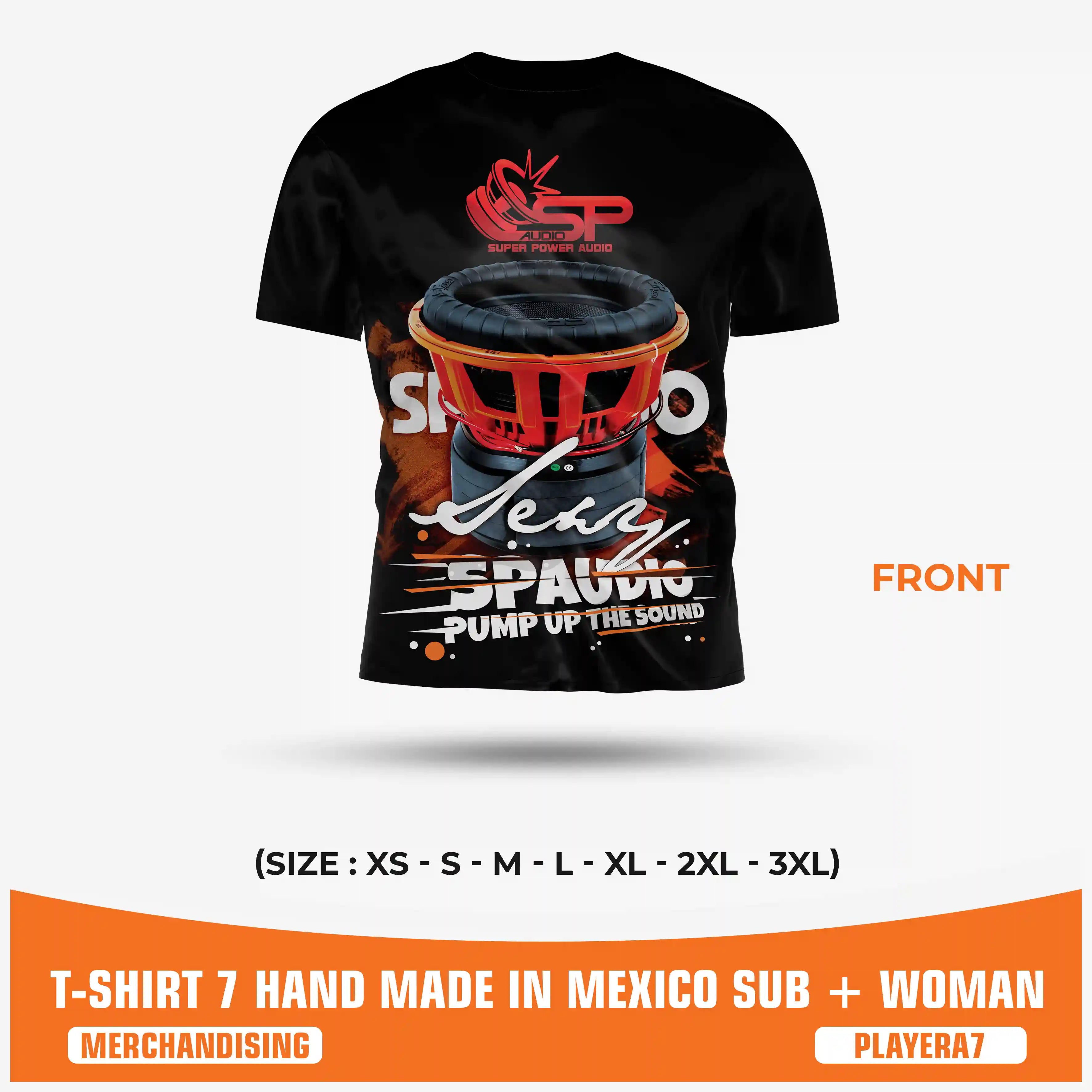 SPAUDIO T-SHIRT 7 (UNIT PRICE)