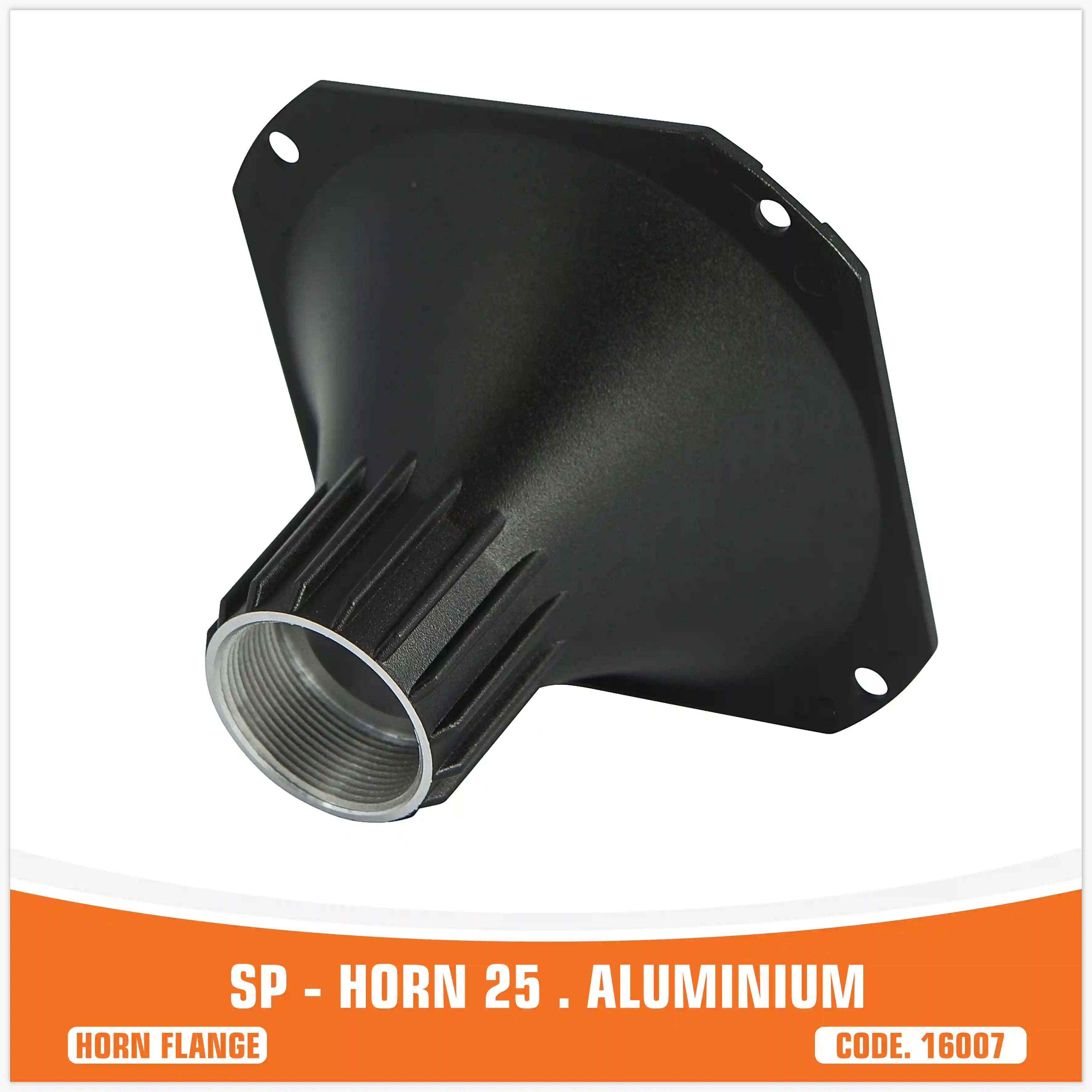 SP HORN 25 ALUMINIUM HORN FOR DRIVER WITH SCREW (UNIT PRICE)