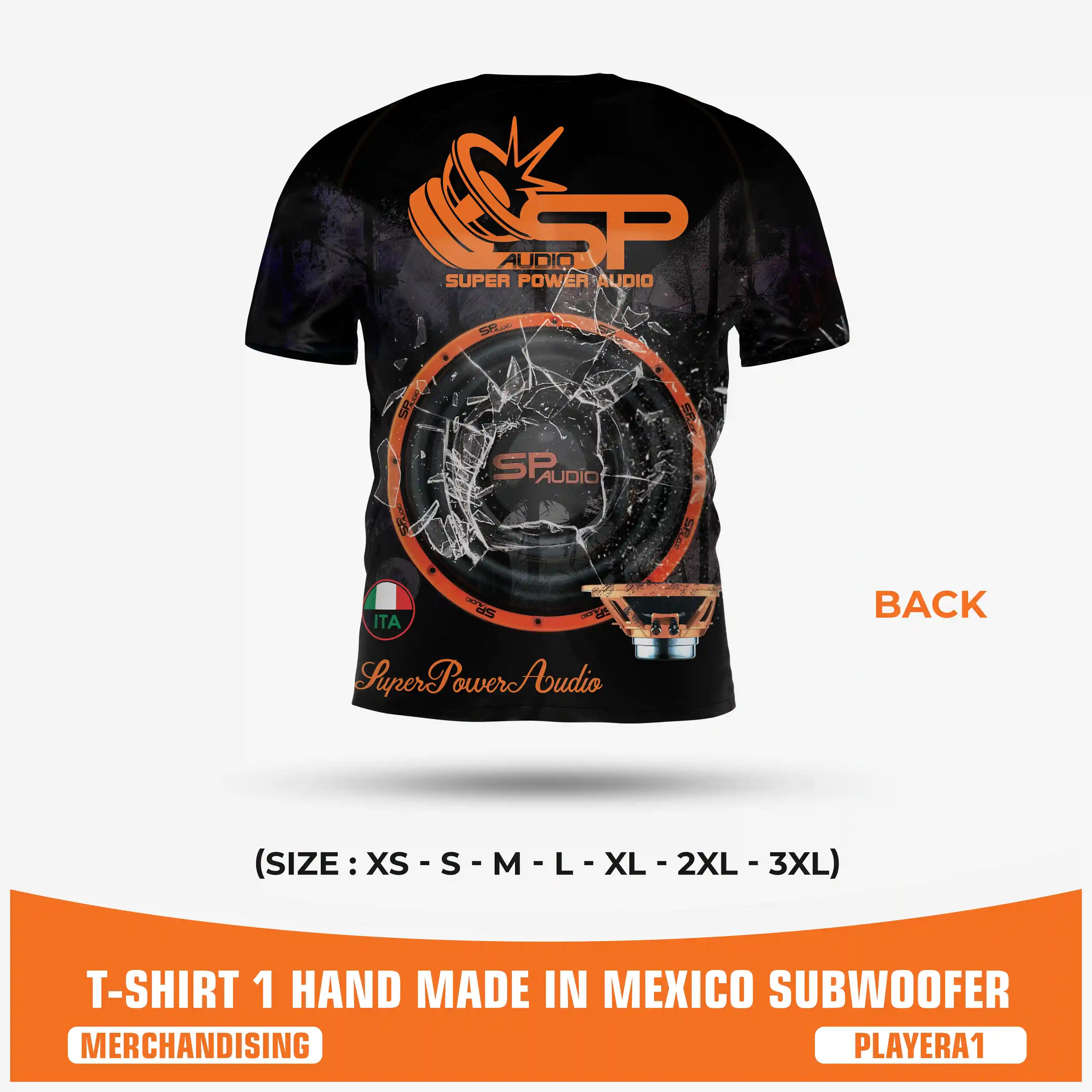 SPAUDIO T-SHIRT 1 (UNIT PRICE)