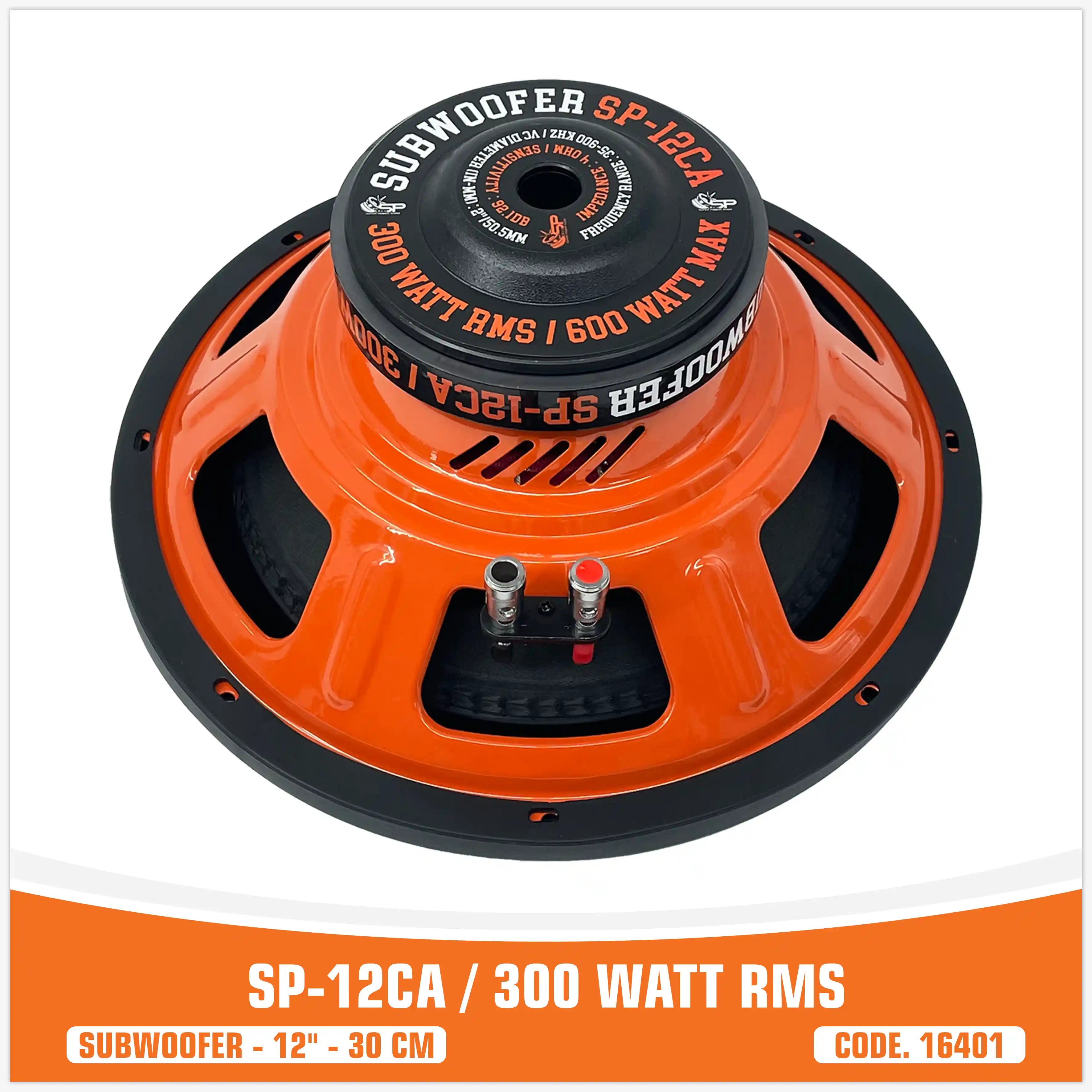 SP 12CA ENTRY LEVEL SUBWOOFER 12"/30CM 300W RMS (UNIT PRICE)