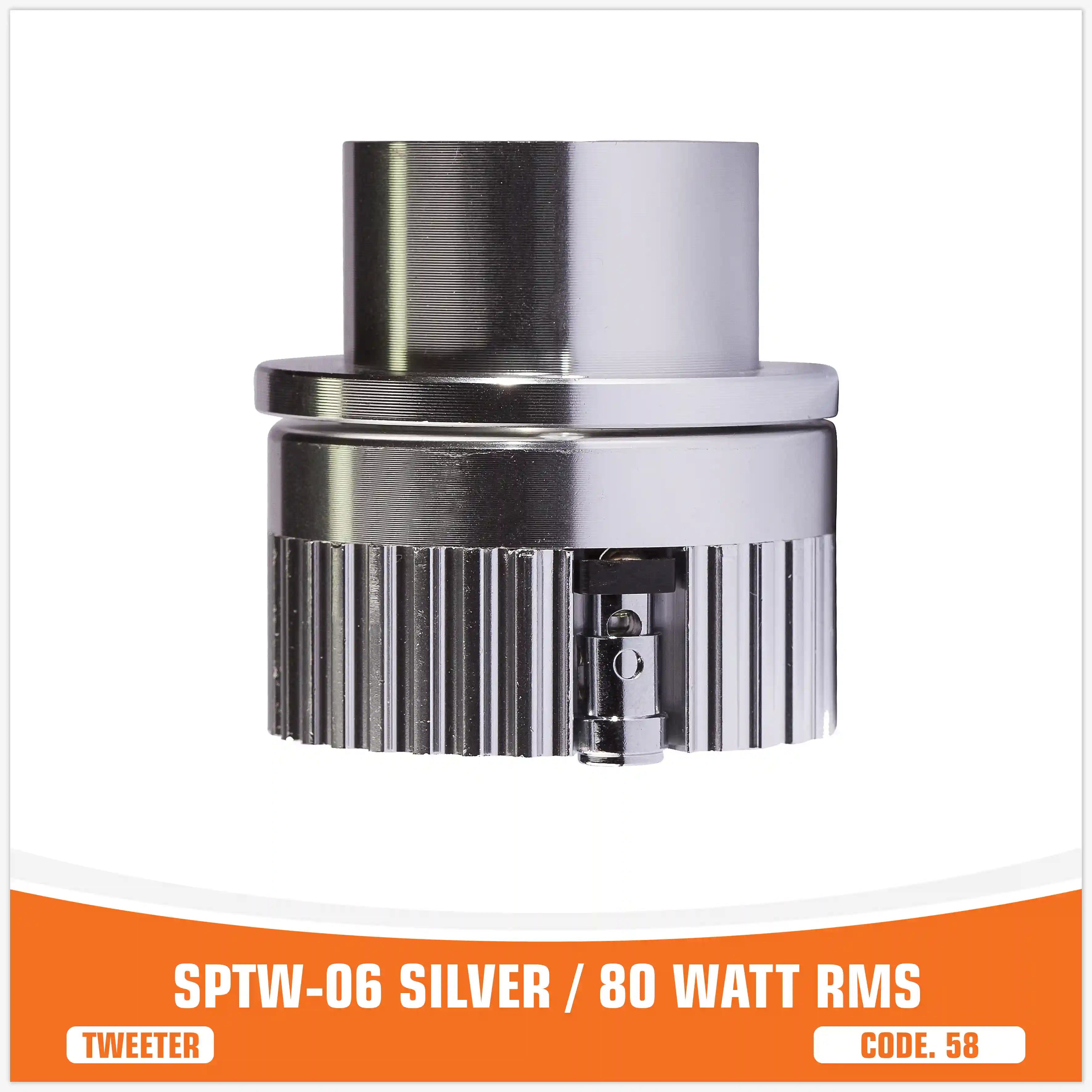 SP TW 06 TWEETER BALA PLATA 80W RMS (PRECIO UNITARIO)