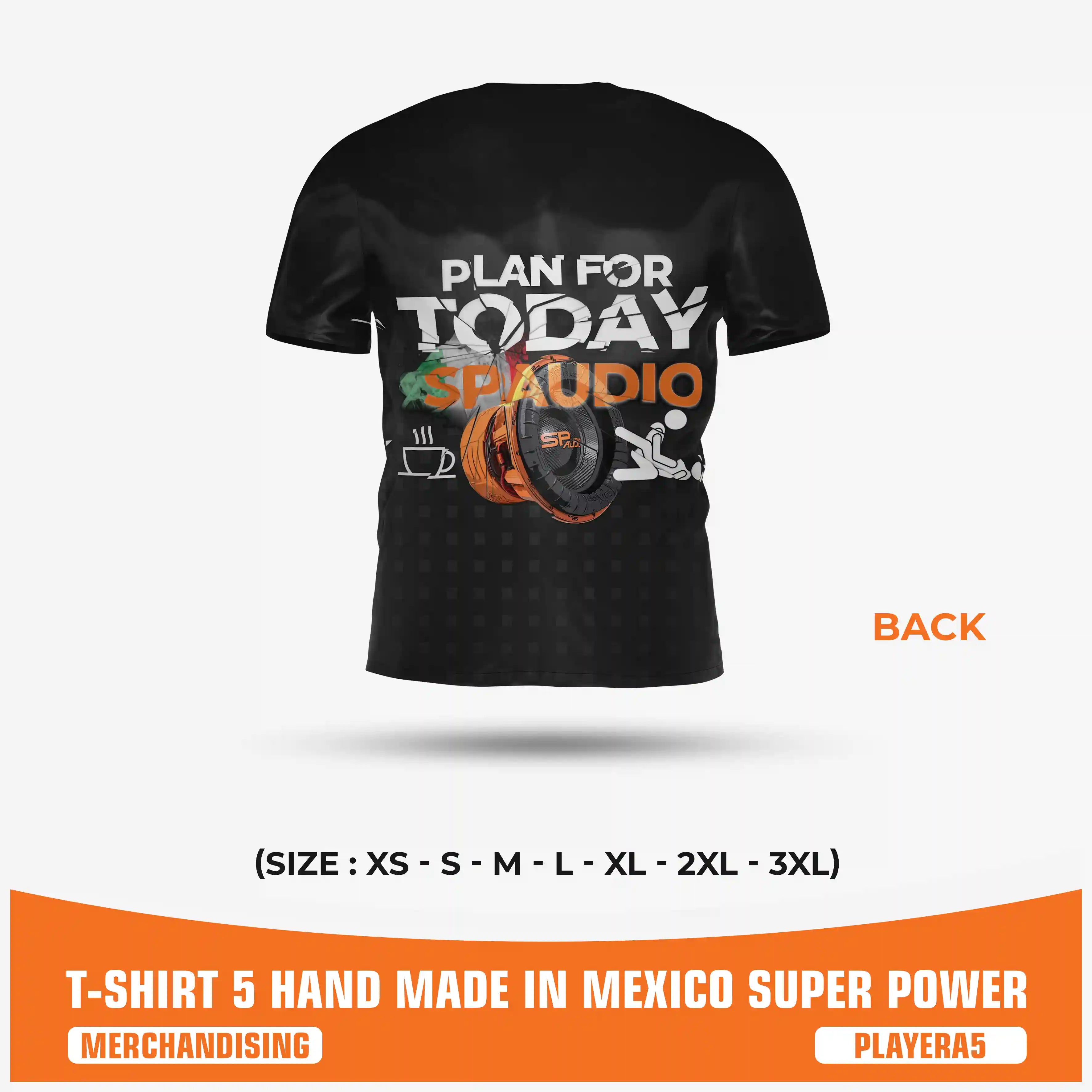 SPAUDIO T-SHIRT 5 (UNIT PRICE)