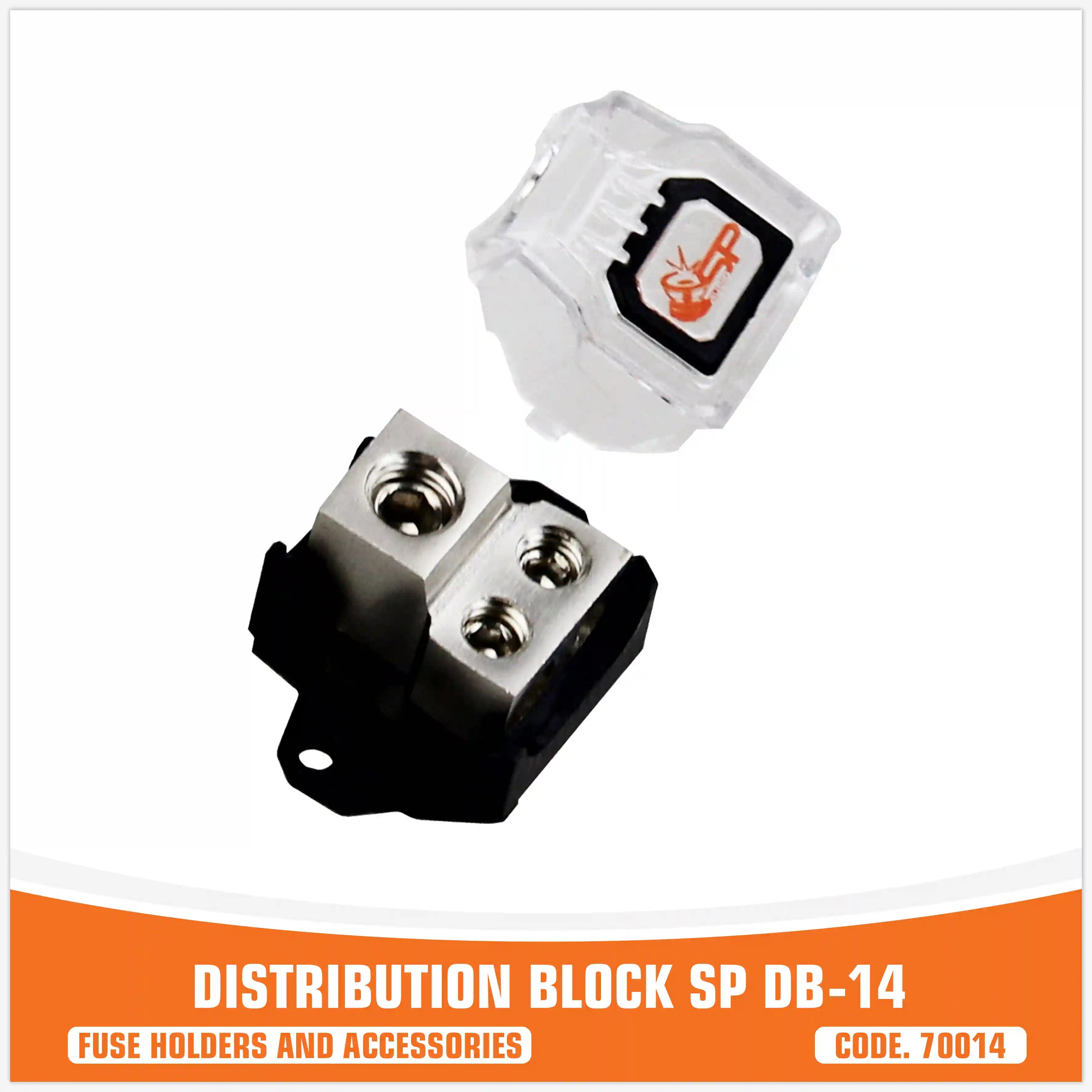 SP DB 14  DISTRIBUTION BLOCK 1x0GA IN 4x4GA