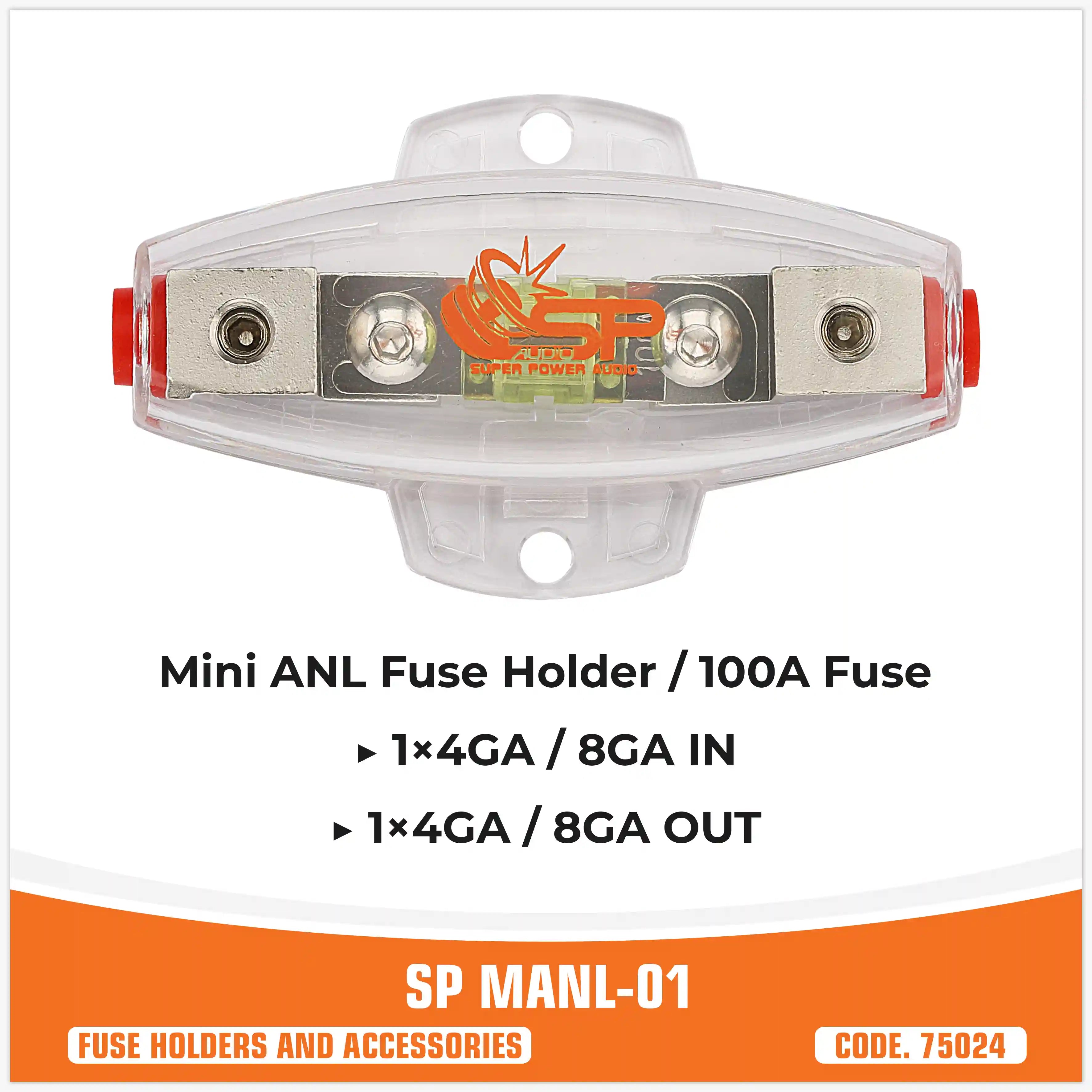 FUSE HOLDER SPMANL-01