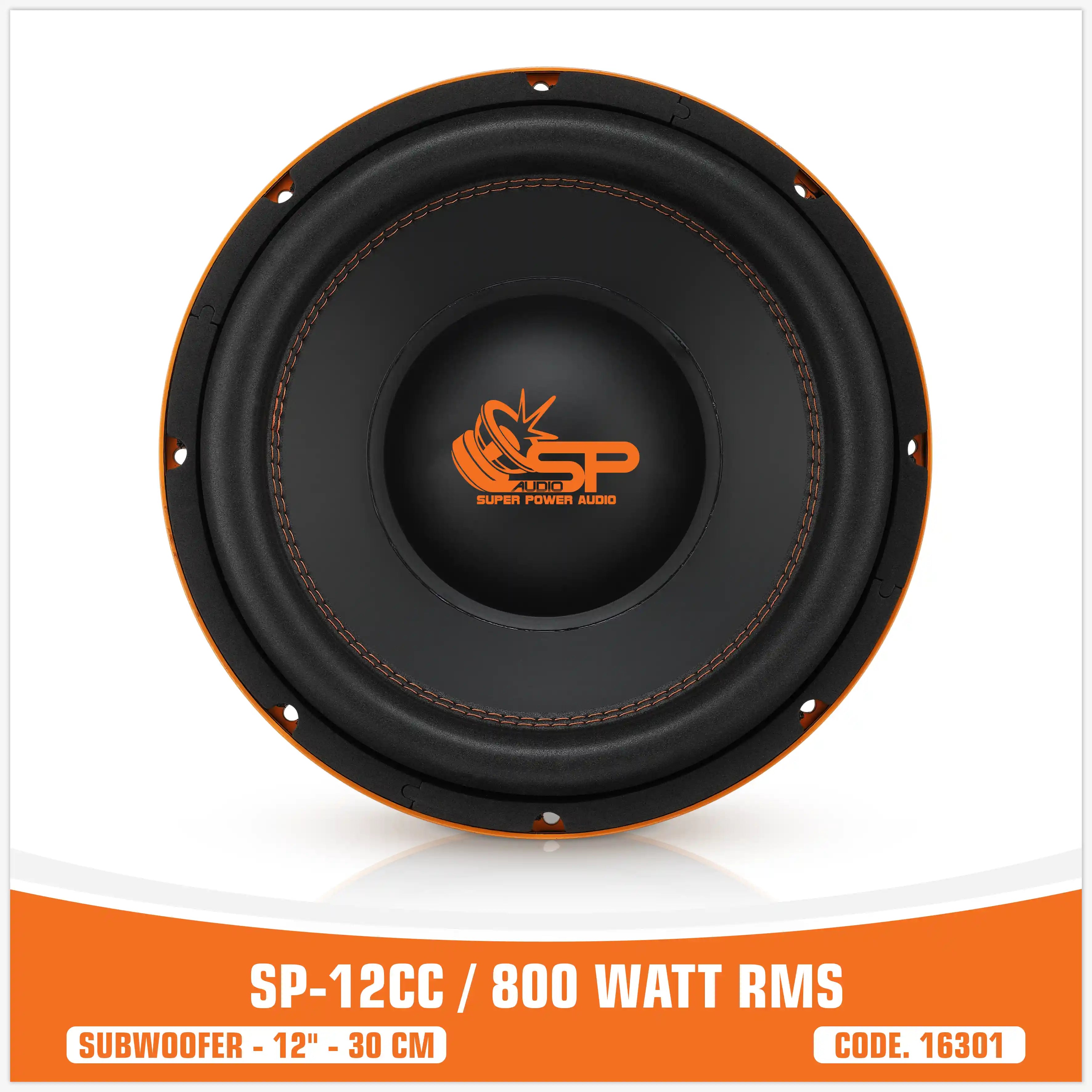 (SP-12CC  ساب ووفر)
(12" / 30CM)
  (800W RMS)
(قیمت تک)