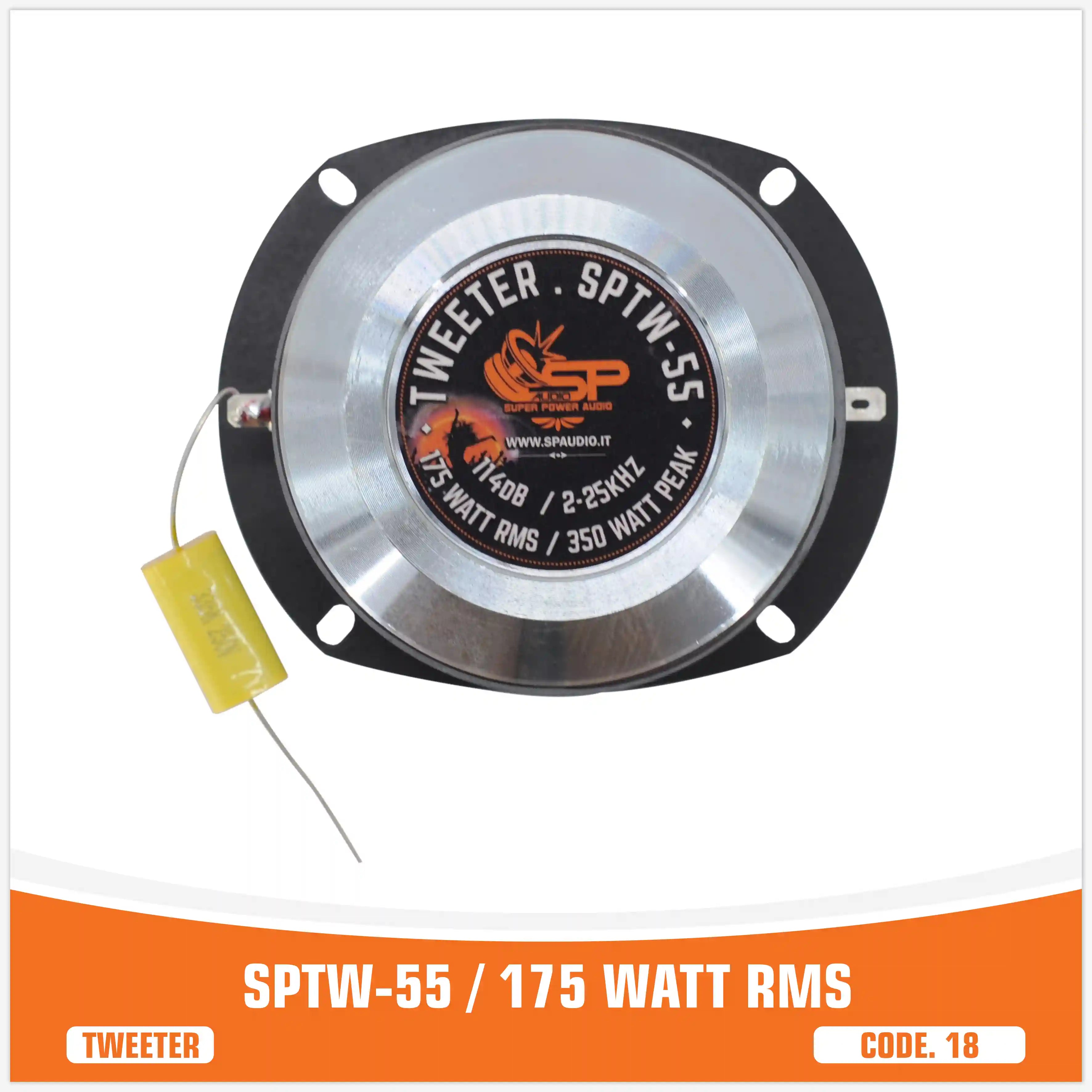SP TW 55 BULLET TWEETER 175W RMS (UNIT PRICE)