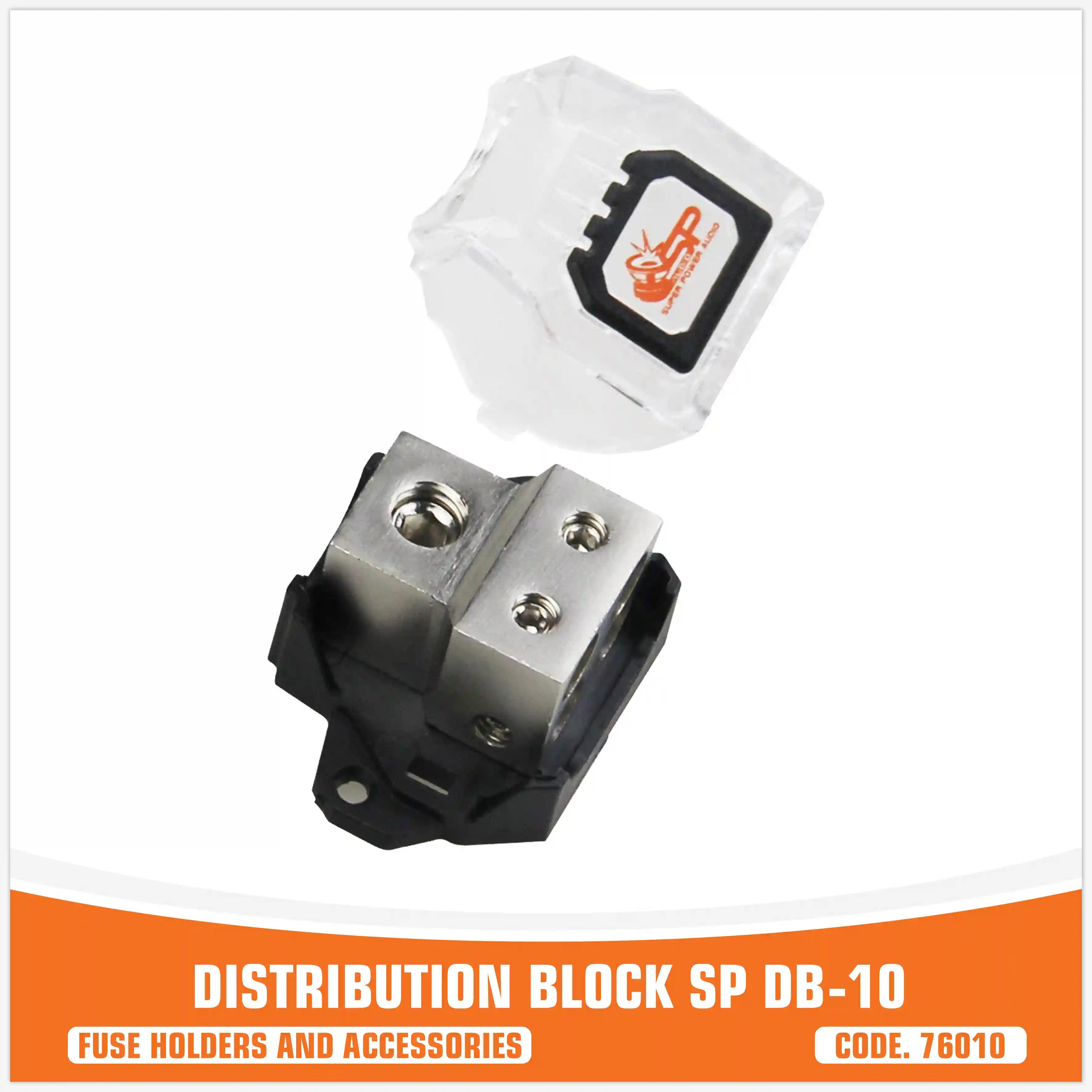 SP DB 10  DISTRIBUTION BLOCK 1x4GA IN 2x8GA