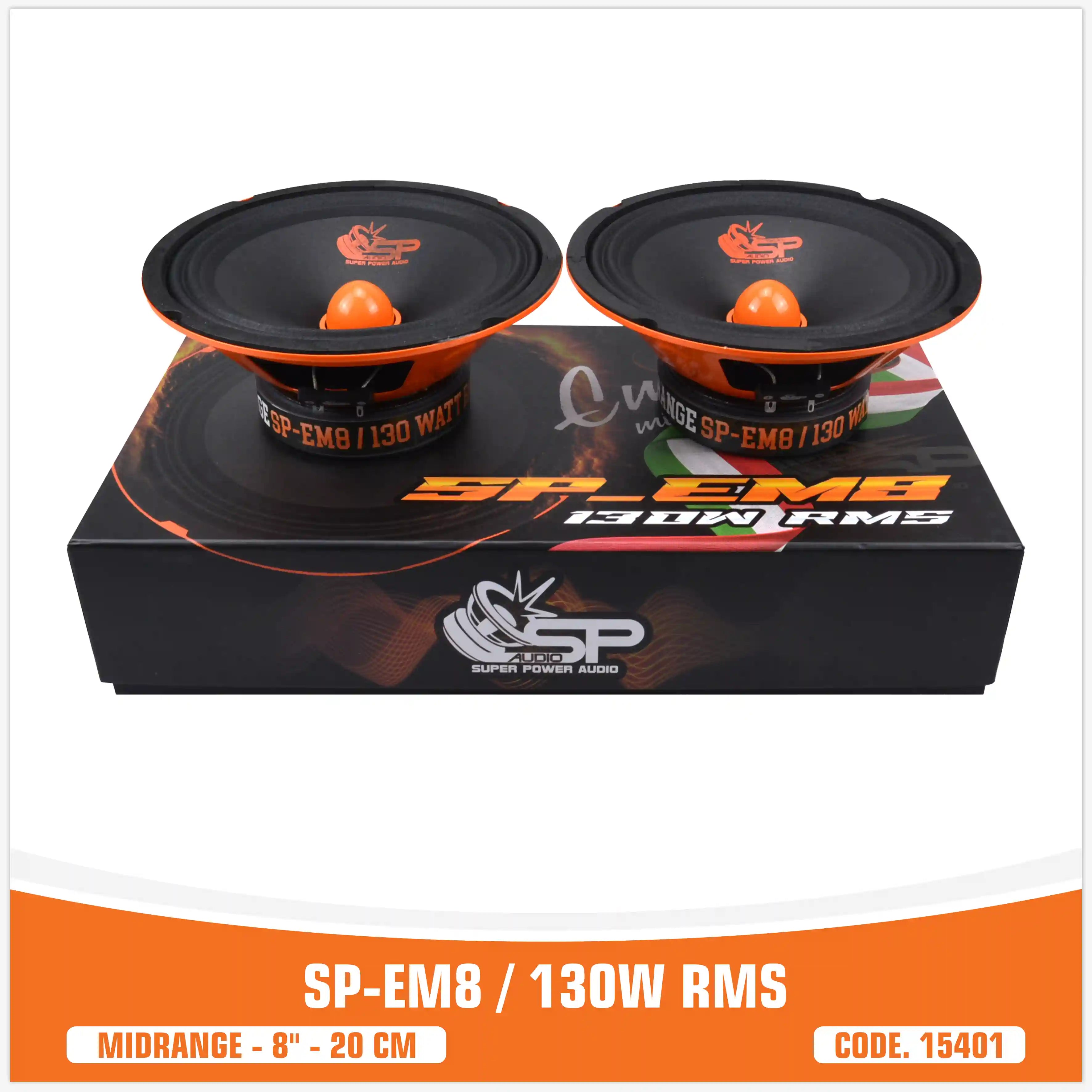  (قیمت جفت) (130W RMS) (SP-8EM  میدرنج)