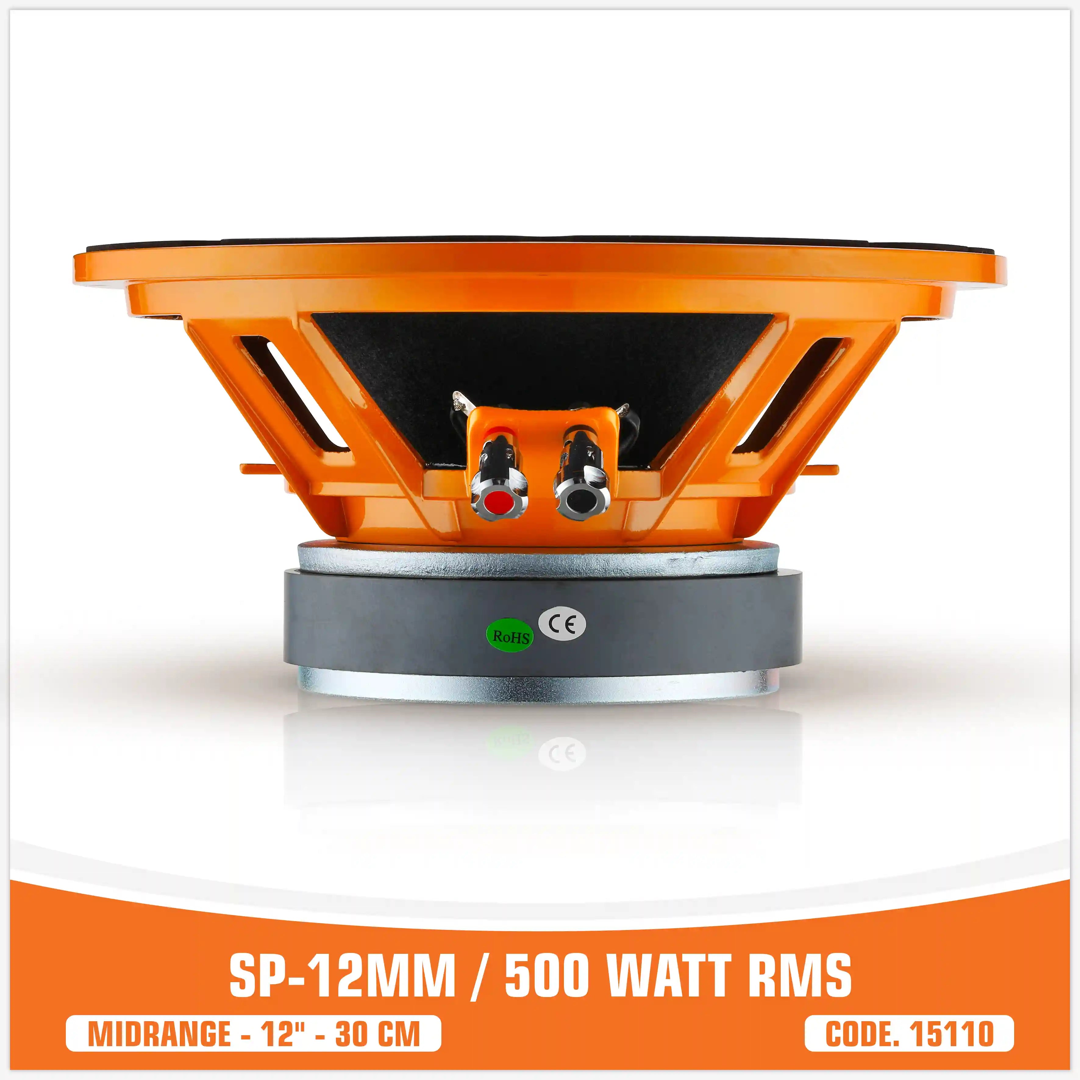 SP 12MM MIDRANGE EXTREME 12"/30CM 500W RMS (UNIT PRICE)