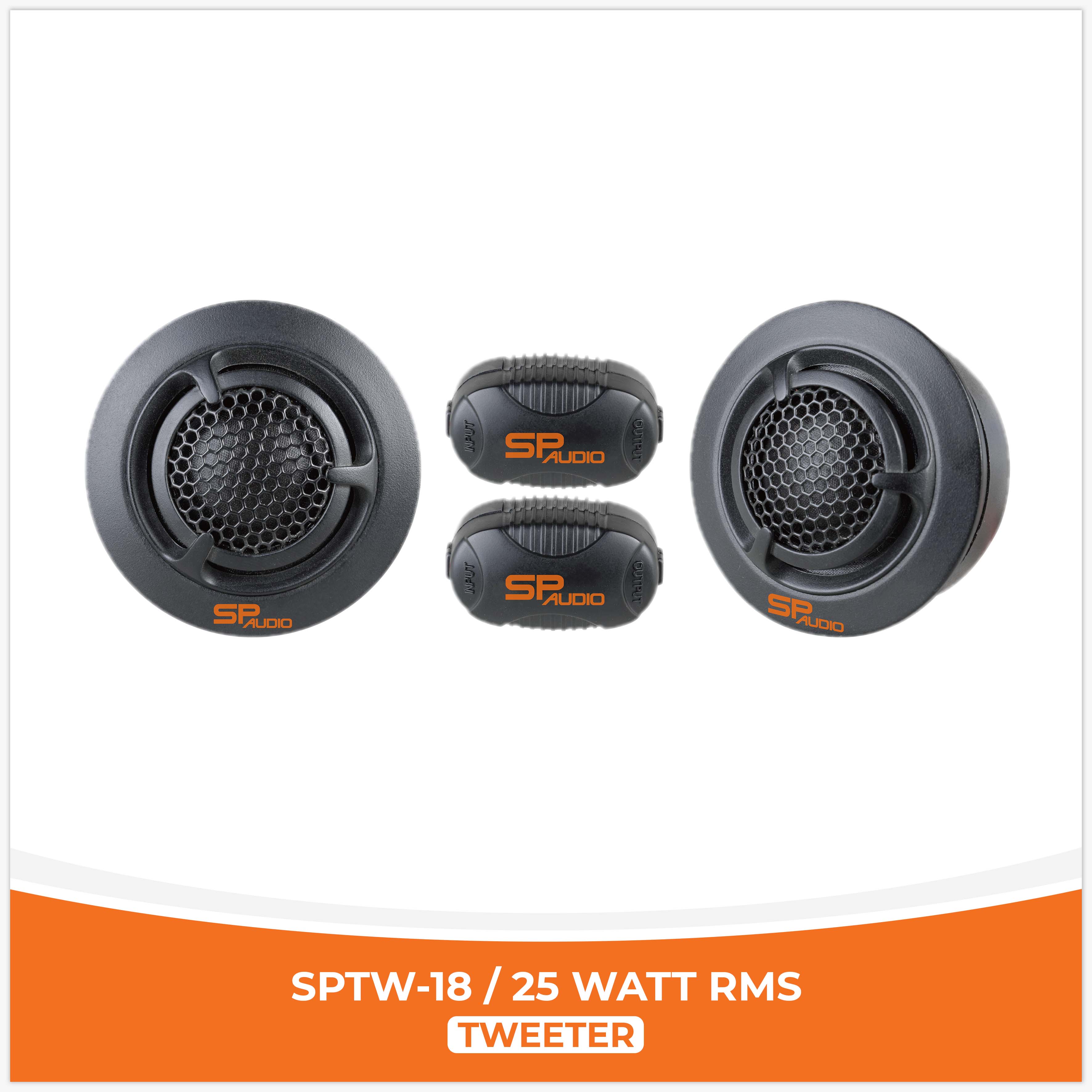 SP TW 18 SET NORMAL TWEETER 25W RMS / 100 WATT MAX  (PAIR PRICE)