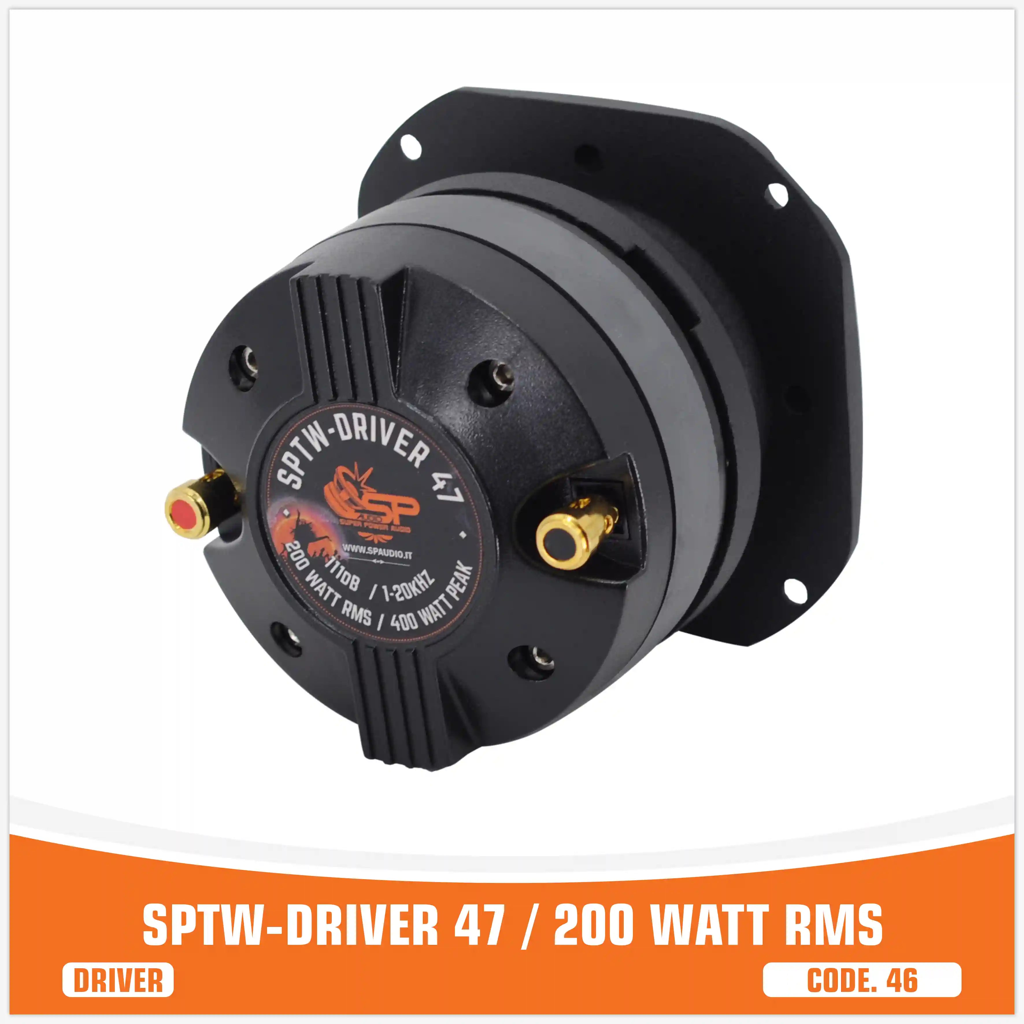 SP DRIVER 47 COMPLETE DRIVER WITH HORN 200W RMS(UNIT PRICE)