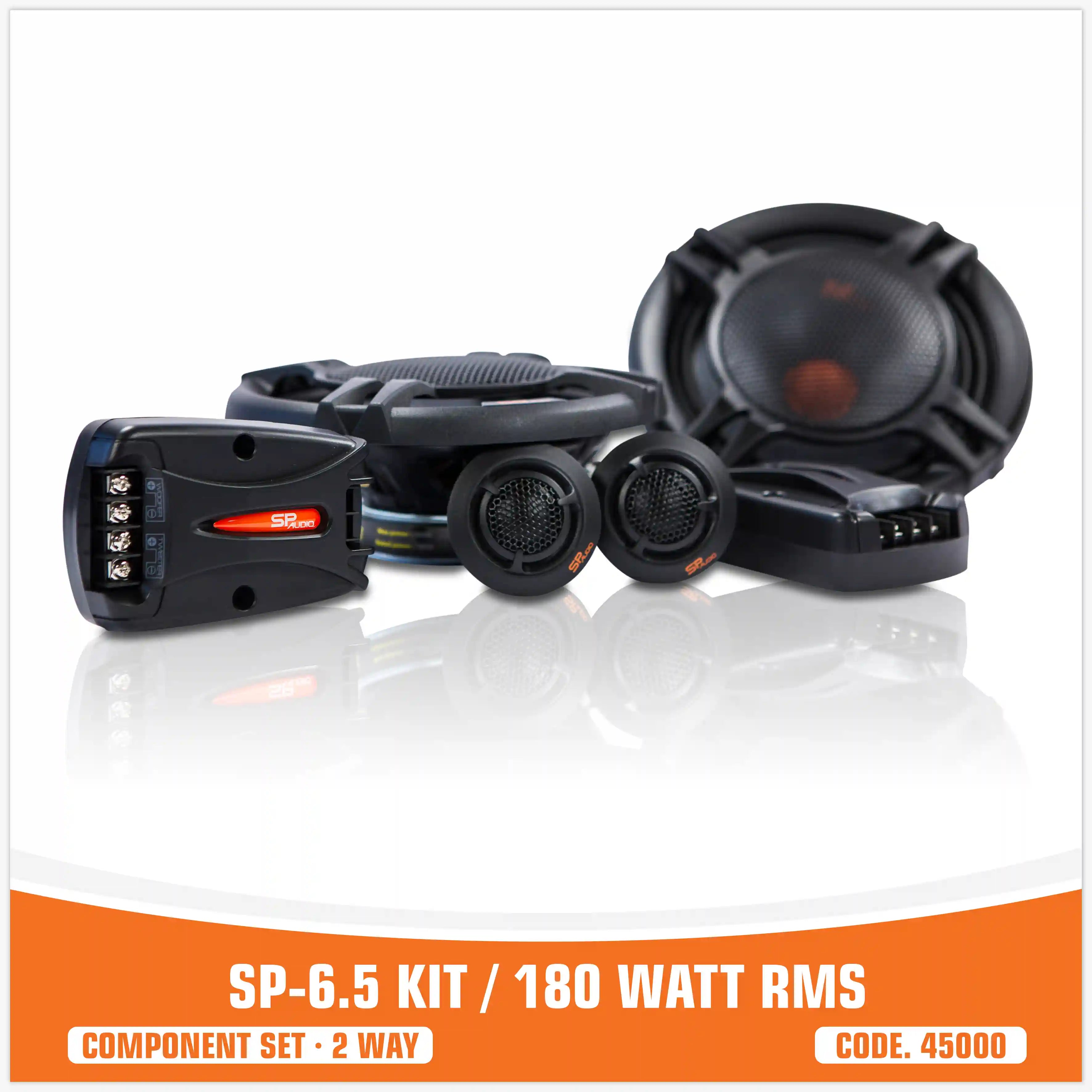 SP 6.5KIT 2 VOIES 2 HAUT-PARLEUR DE GRAVE+ 2TW+ CROSS (PRIX DU KIT)