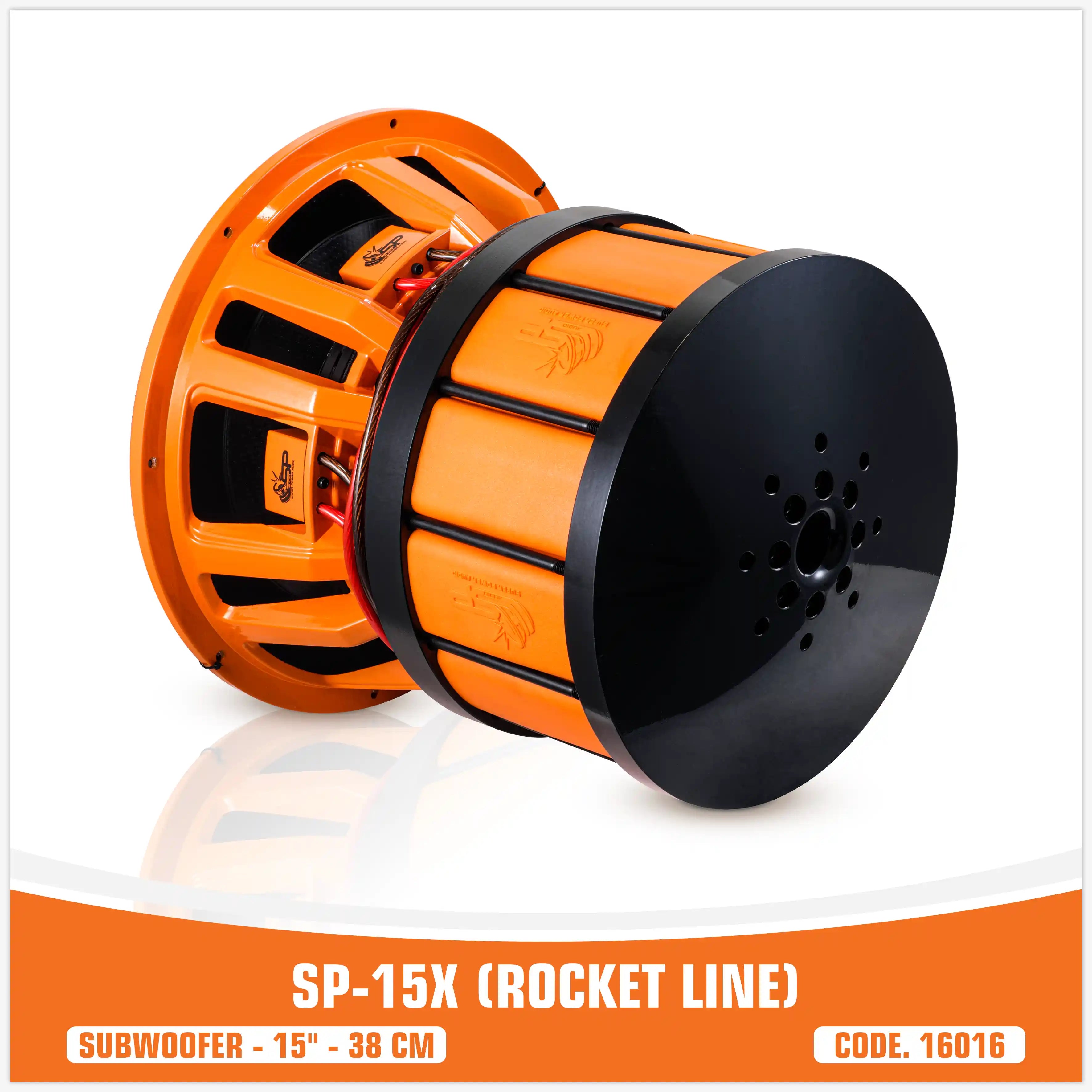 SP-15X (ROCKET LINE SUBWOOFER) 15"/38CM - 24000 WATT (UNIT PRICE)